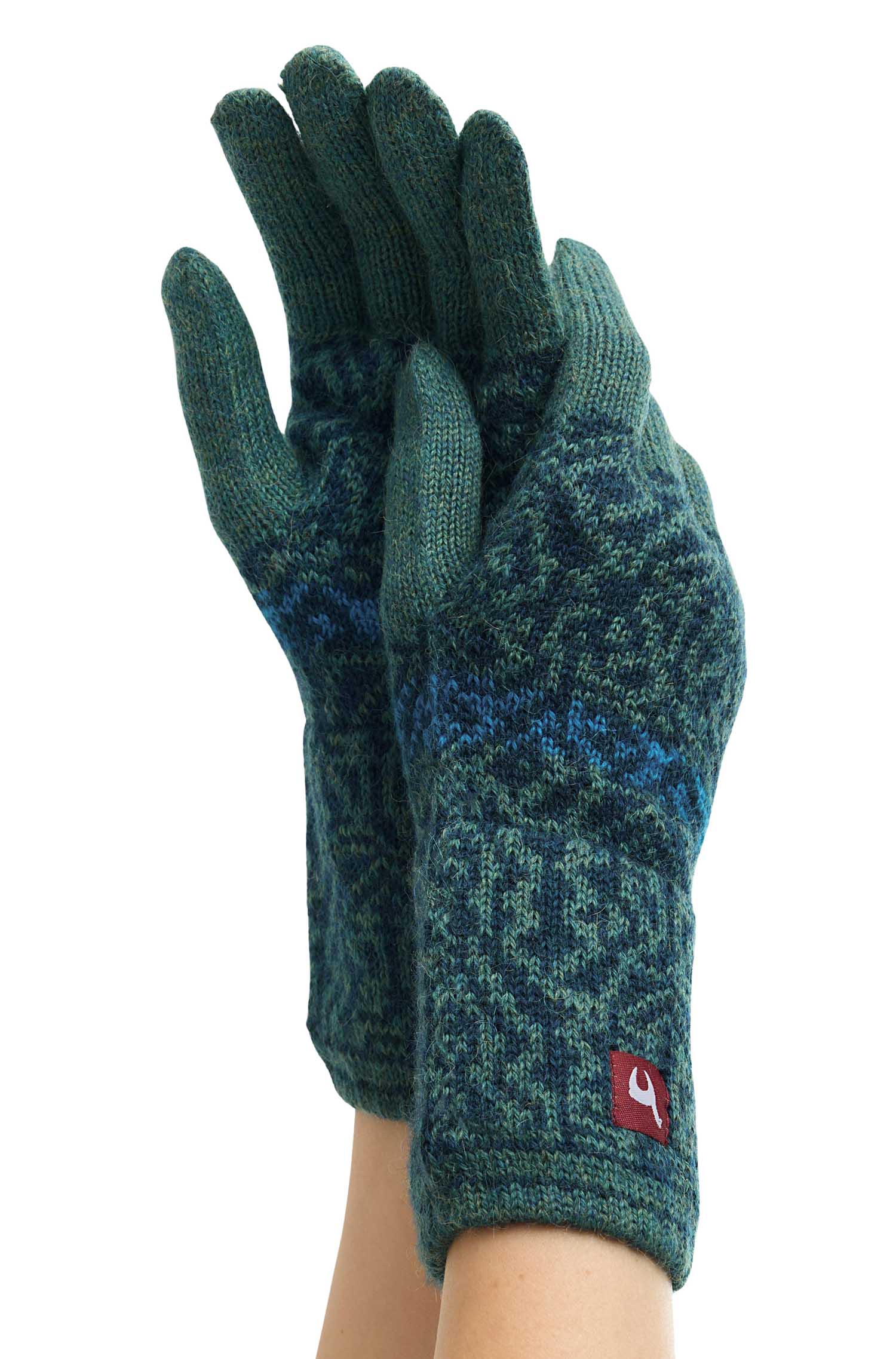 Alpaka Handschuhe CHIMU-türkis