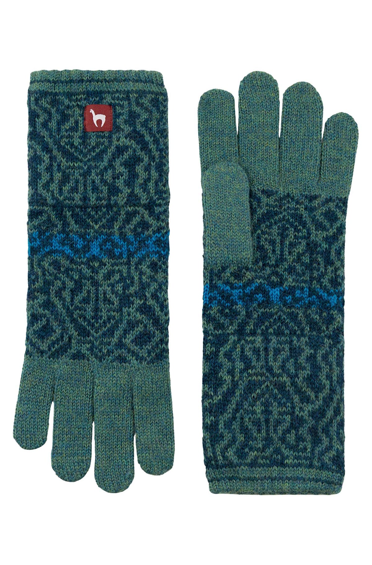 Alpaka Handschuhe CHIMU-türkis