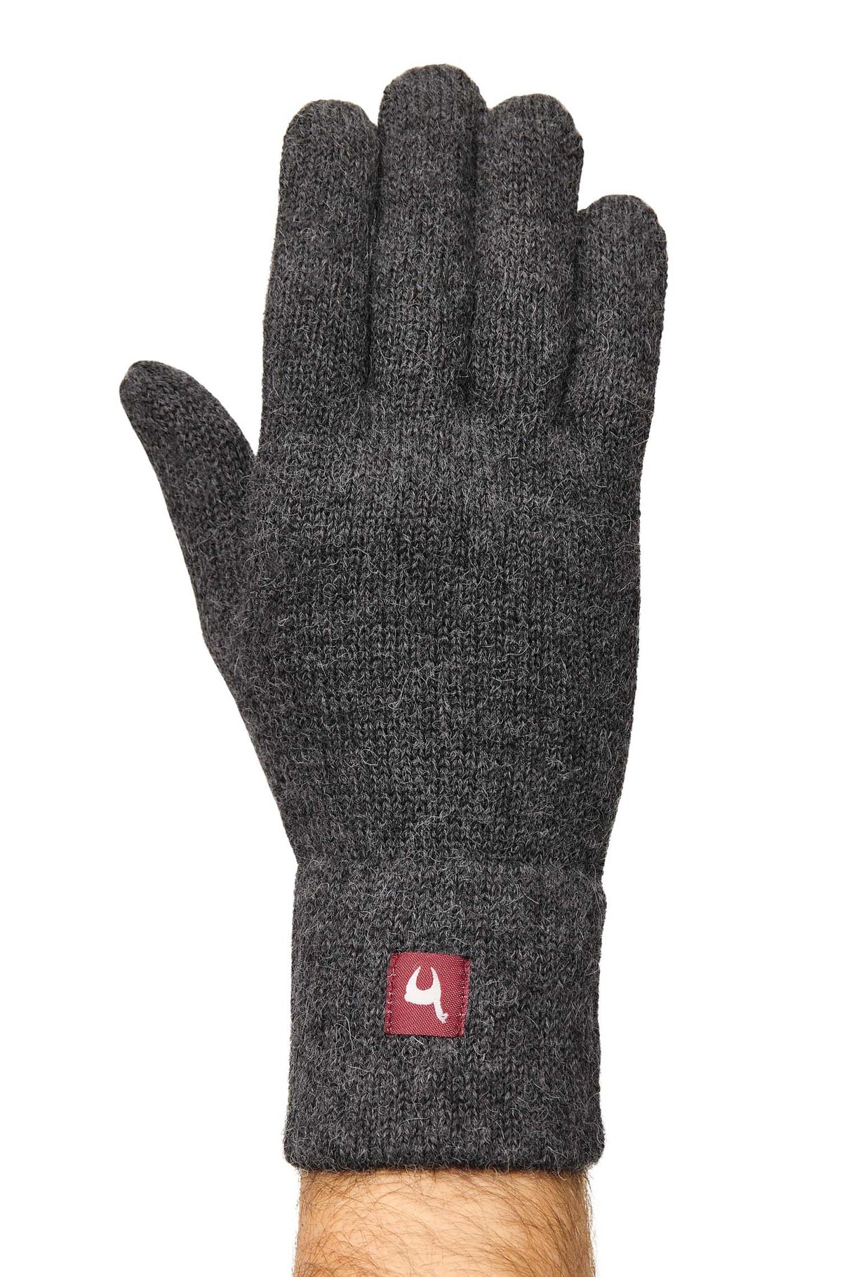 Alpaka Handschuhe UNI-anthrazit