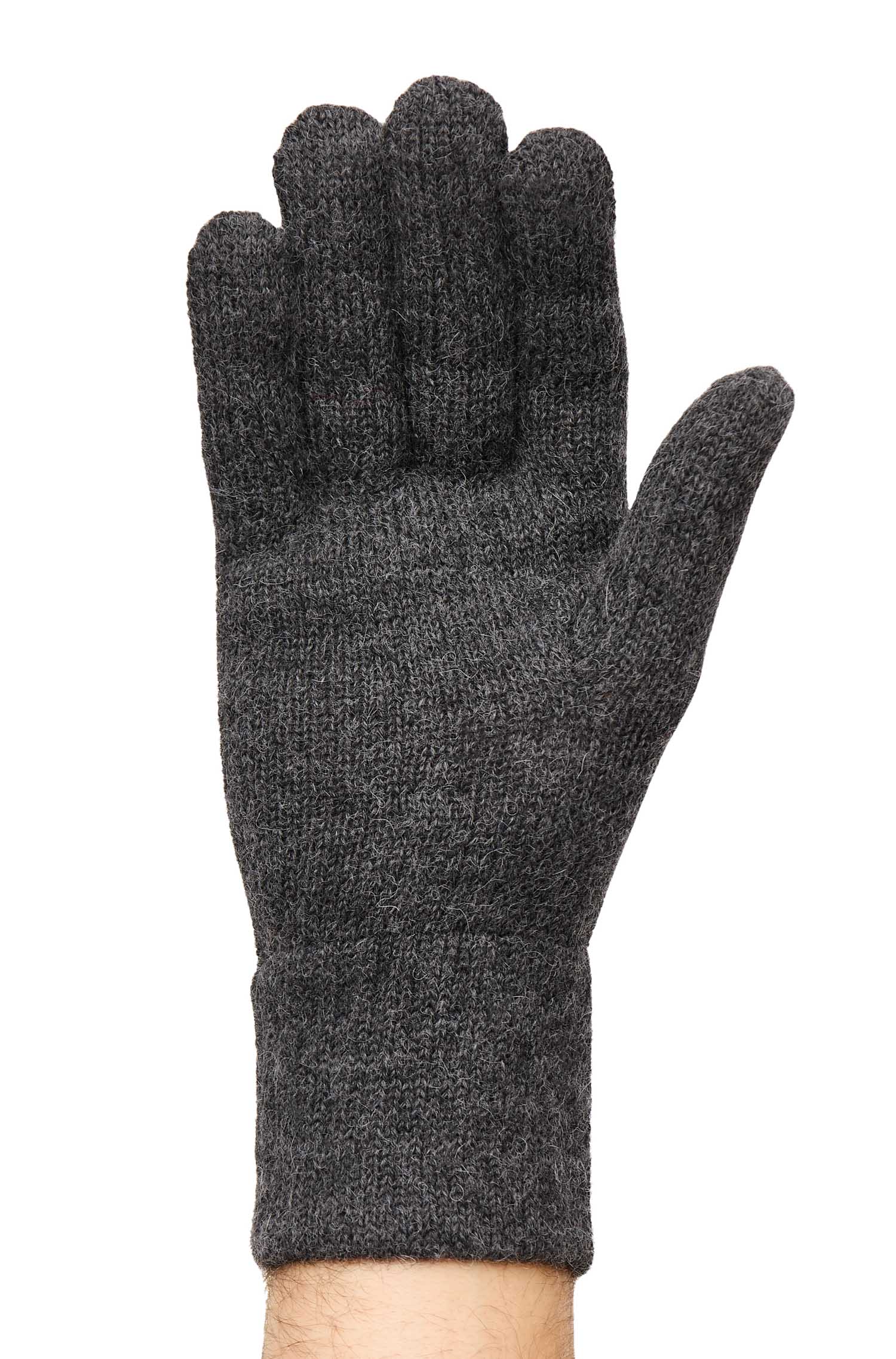 Alpaka Handschuhe UNI-anthrazit