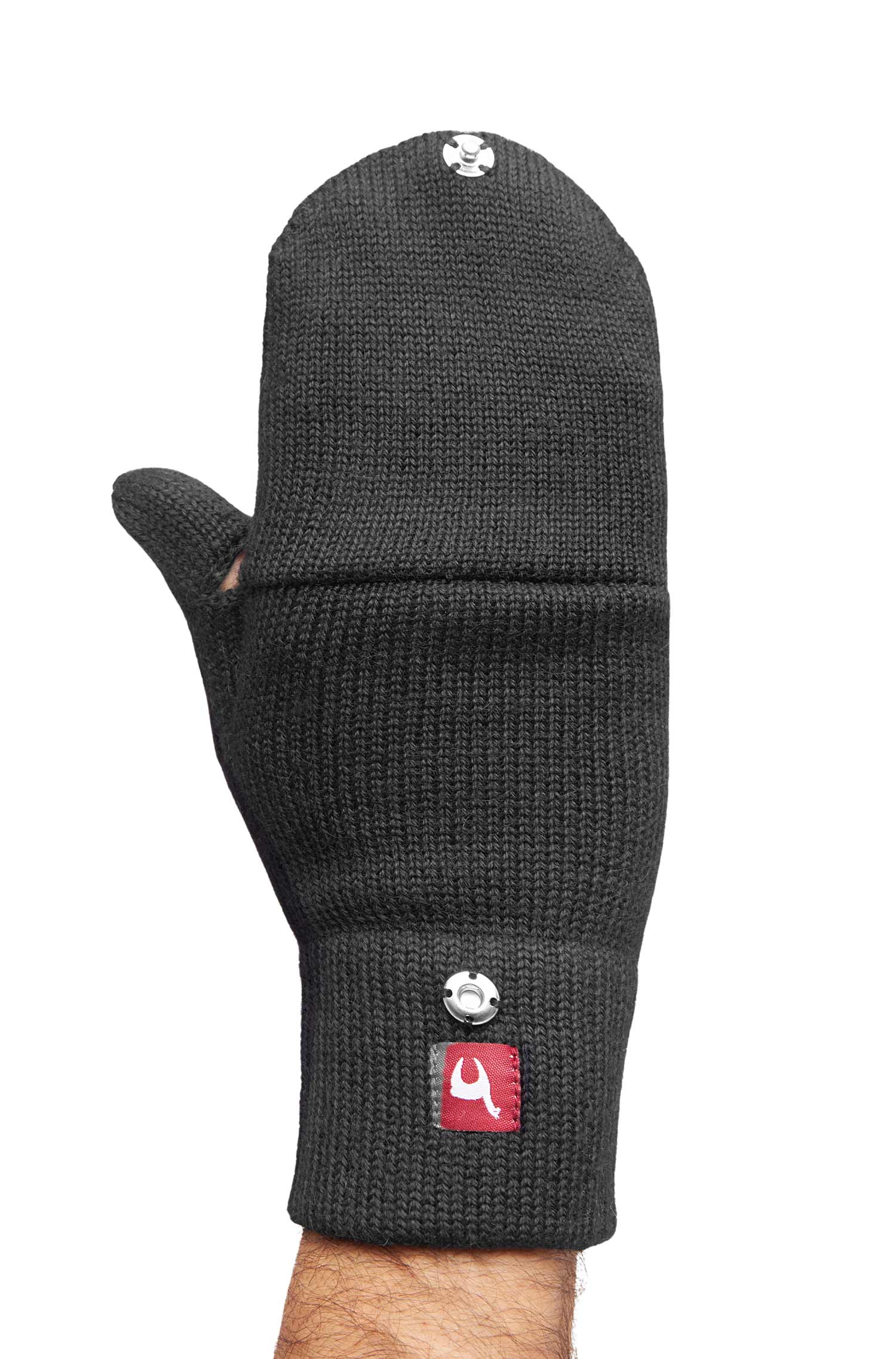 Alpaca flip-top mittens UNI
