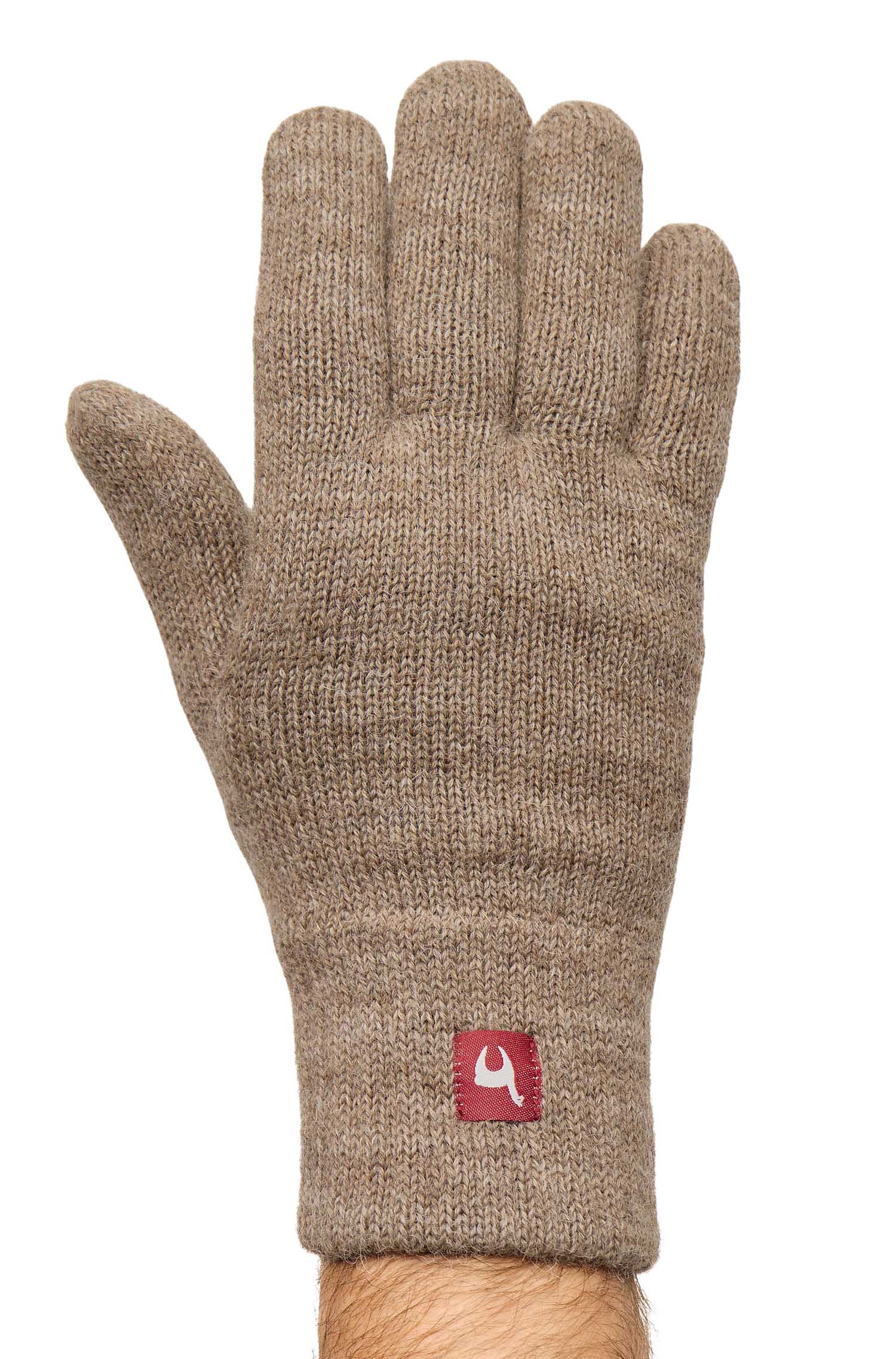 Alpaka Handschuhe UNI | gefüttert-kakao