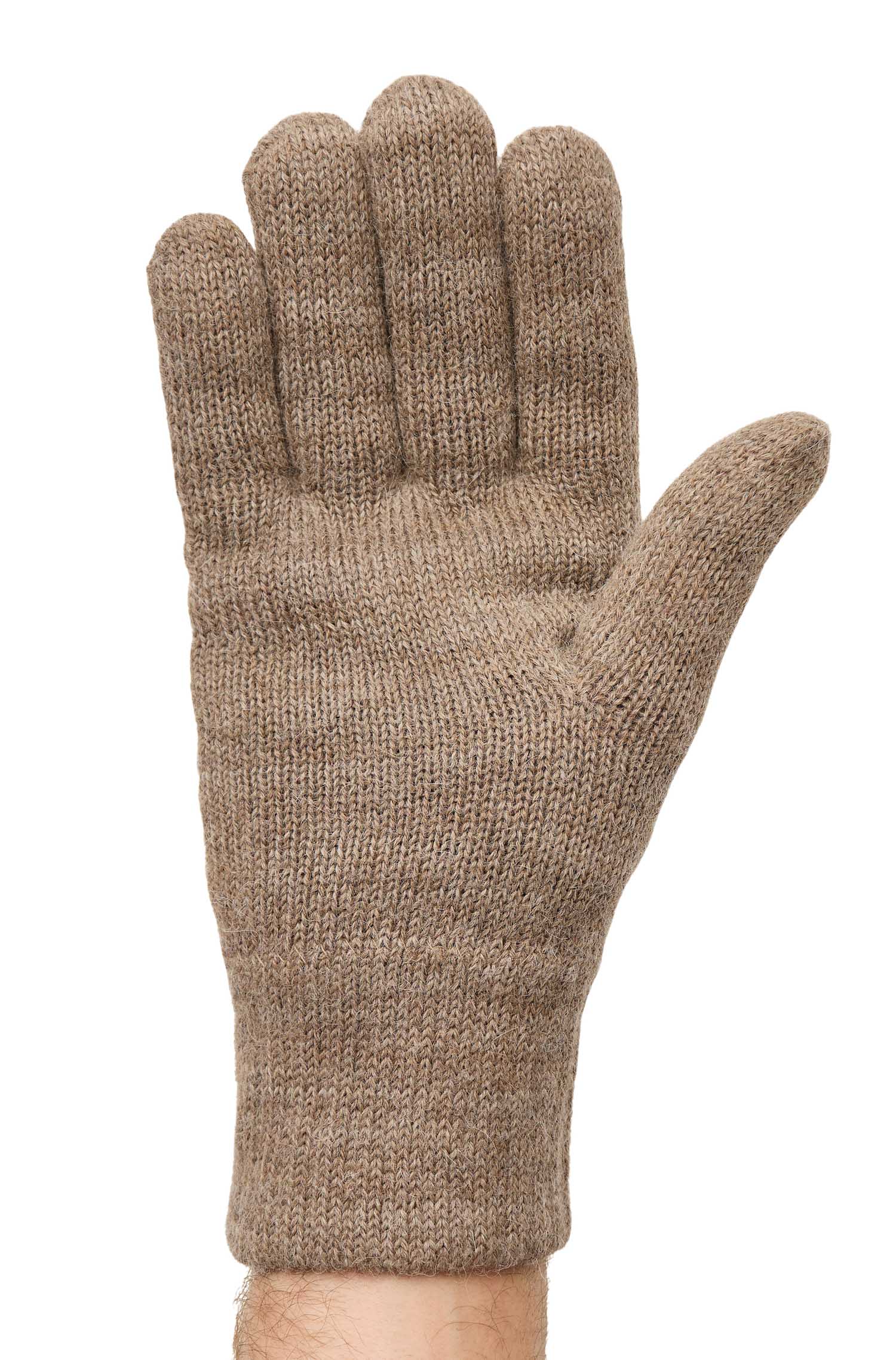Alpaka Handschuhe UNI | gefüttert-kakao