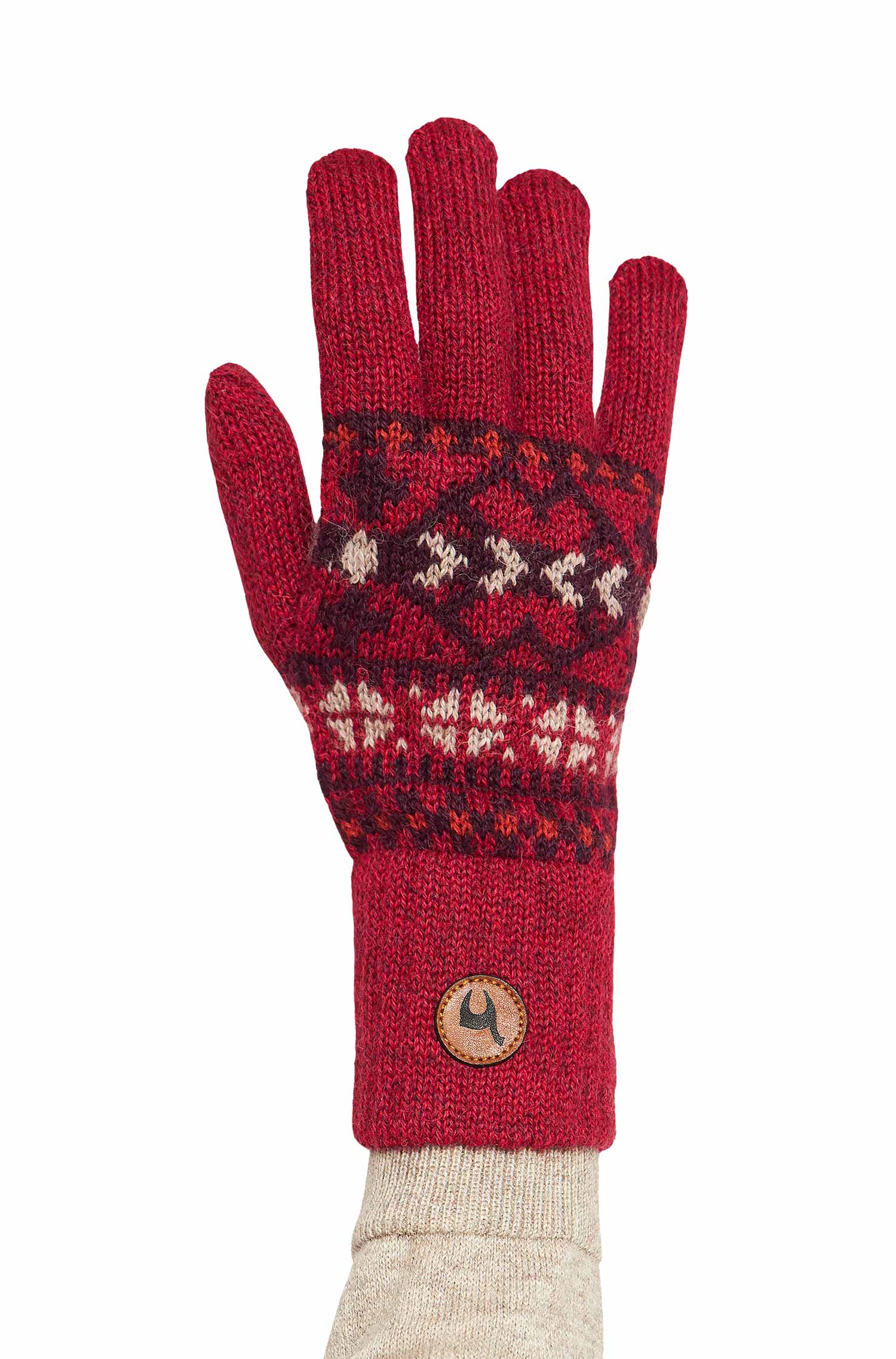 Alpaka Handschuhe PUKA-puka