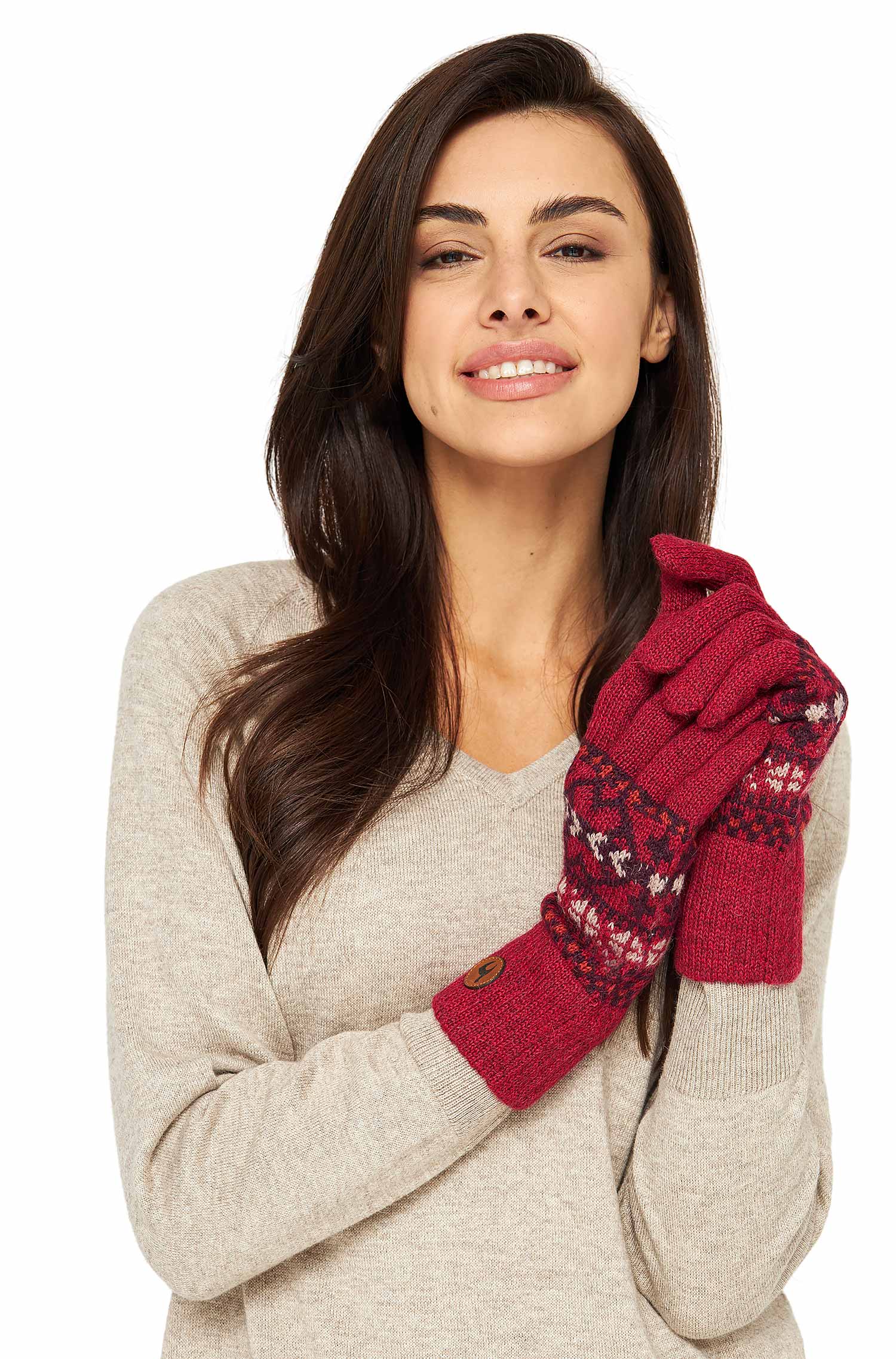 Alpaka Handschuhe PUKA-puka