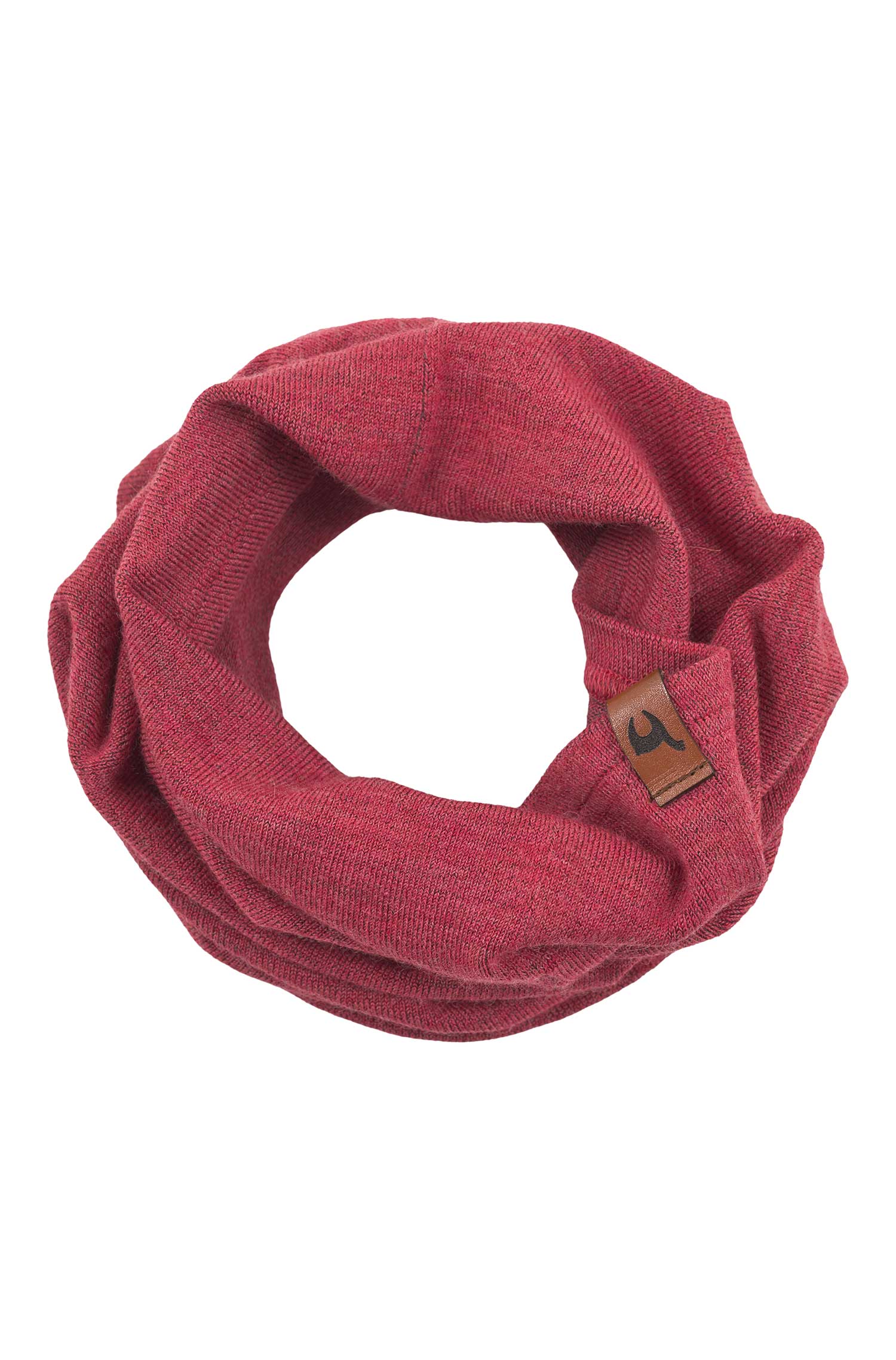 Alpaka Loopschal ROYAL ALPACA SPORT-koralle melange