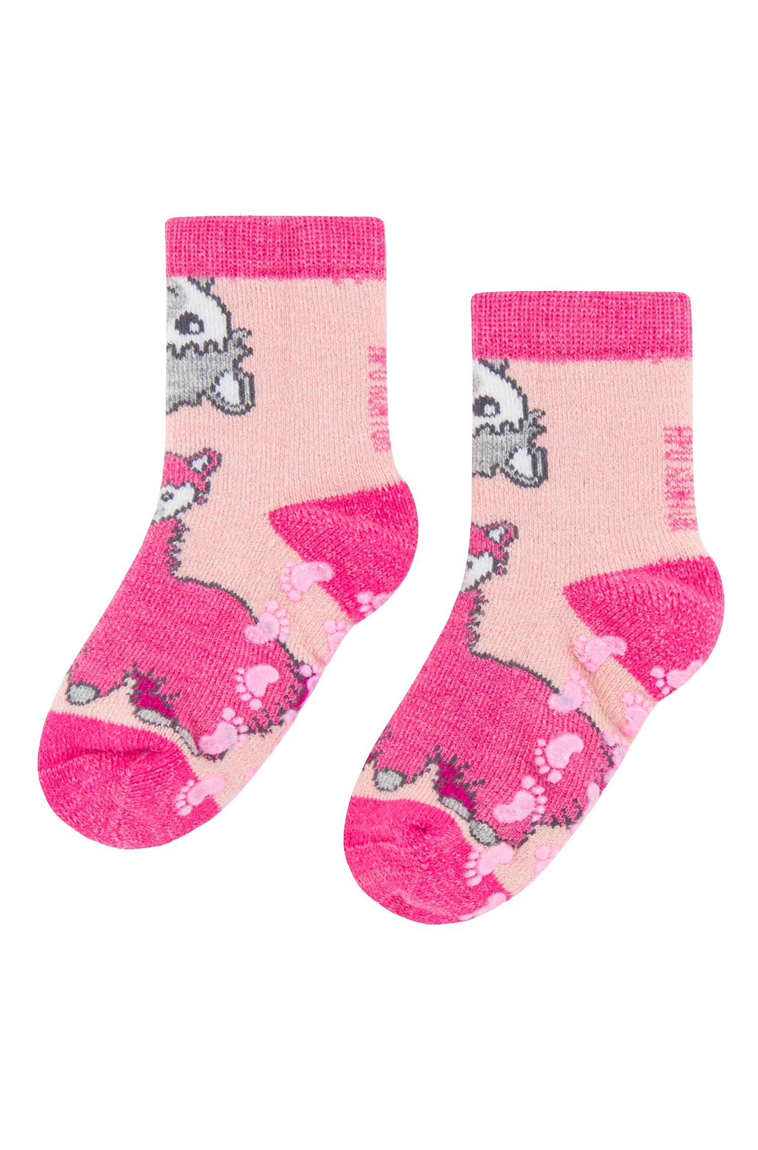 Alpaka Socken ABS-pink