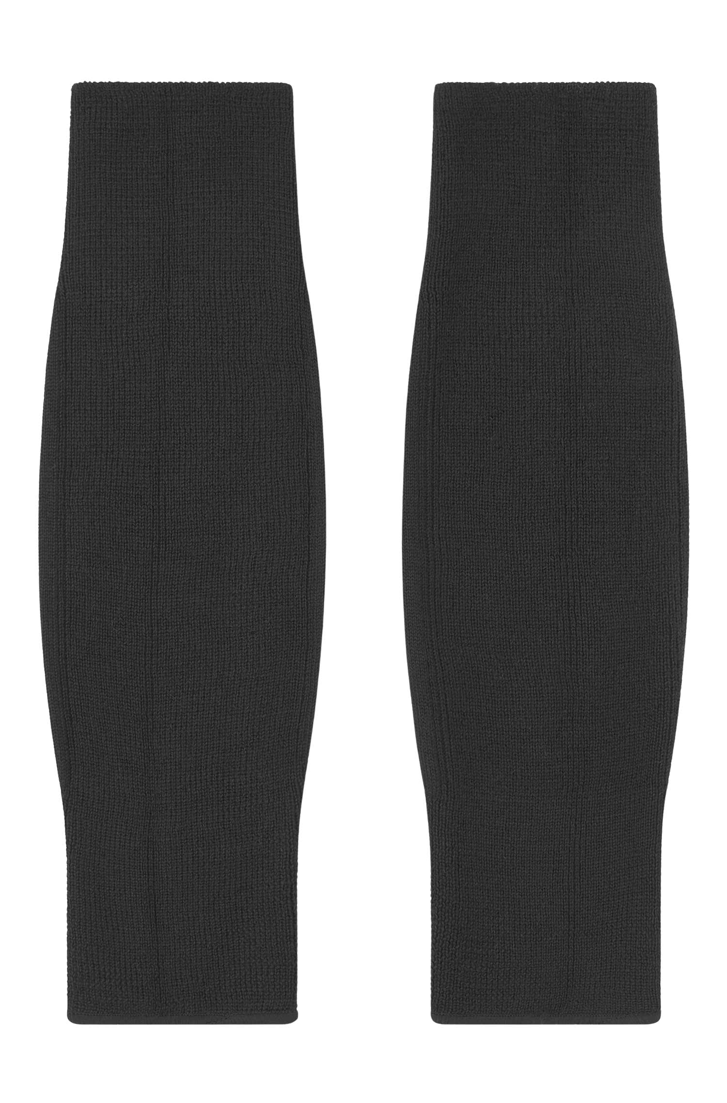 Alpaka Gelenkwärmer THERMO-schwarz