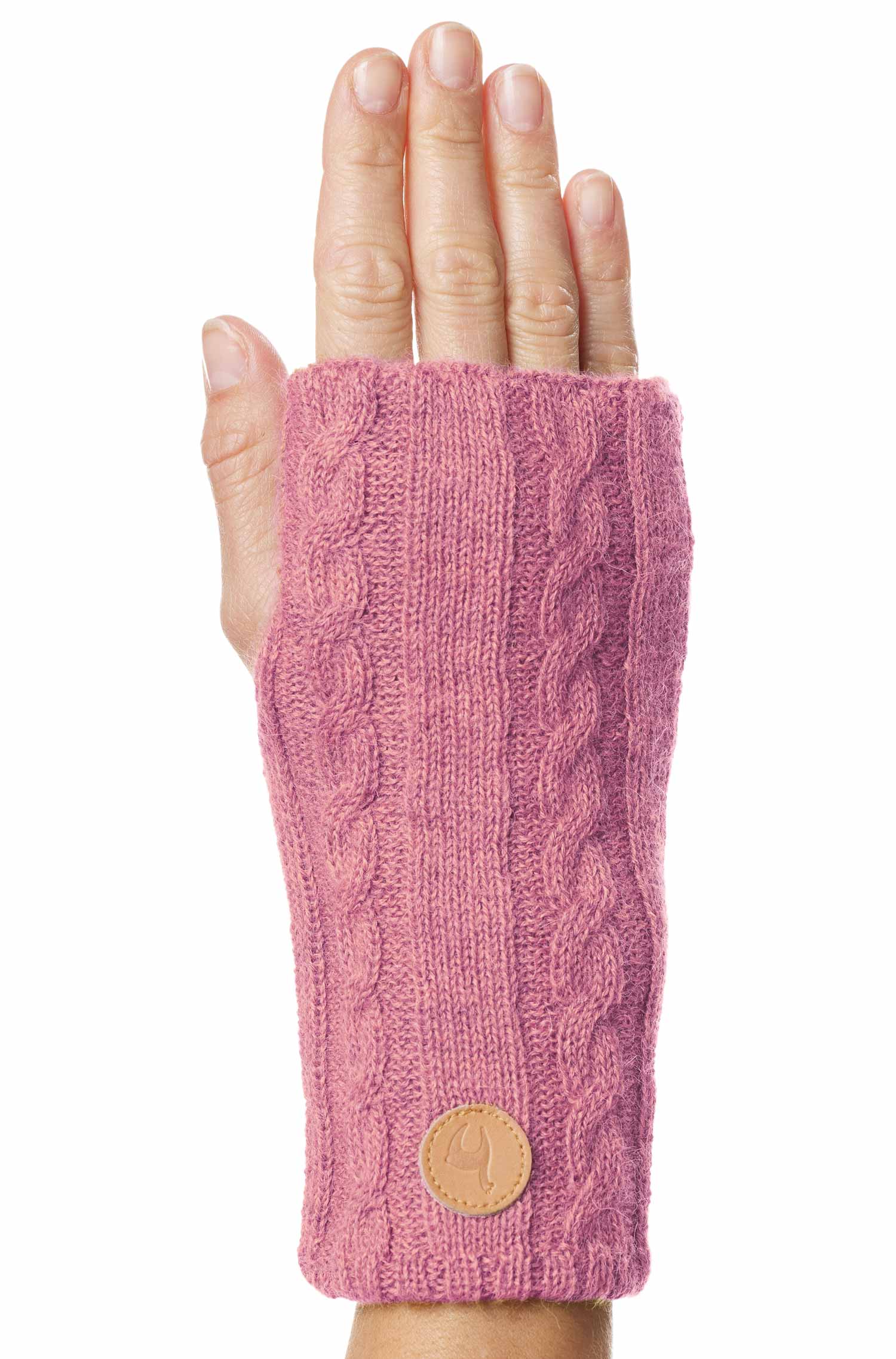 Alpaka Pulswärmer SUAVE-rosa