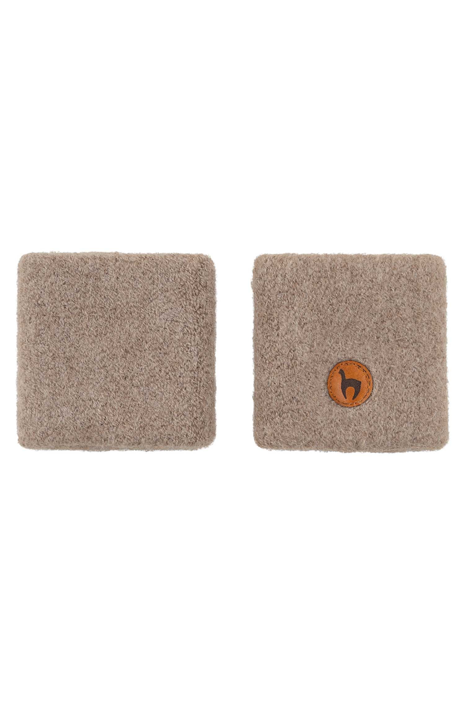 Alpaka Pulswärmer STRETCH-sand