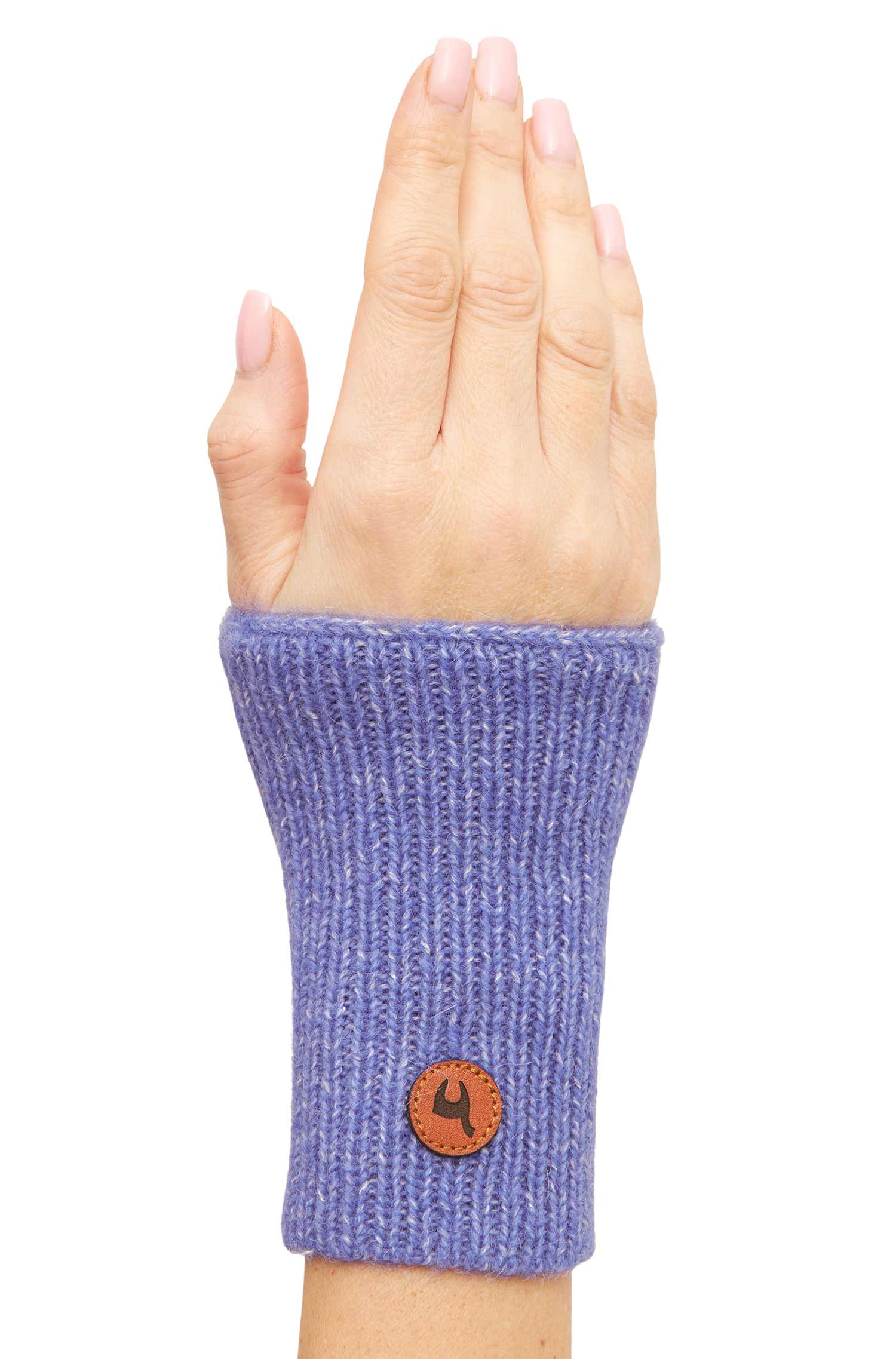 Alpaka Pulswärmer PACA-kornblume