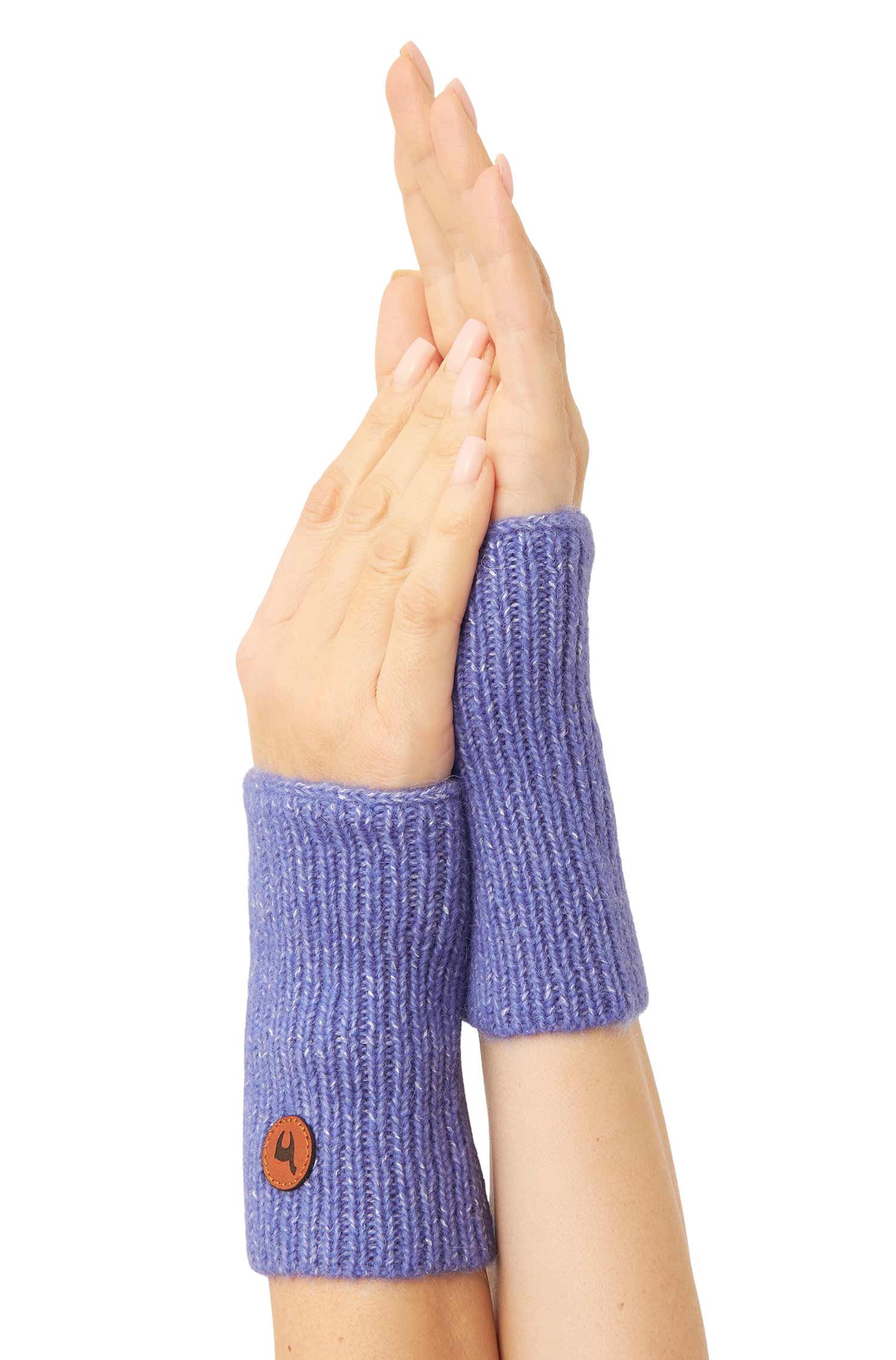 Alpaka Pulswärmer PACA-kornblume