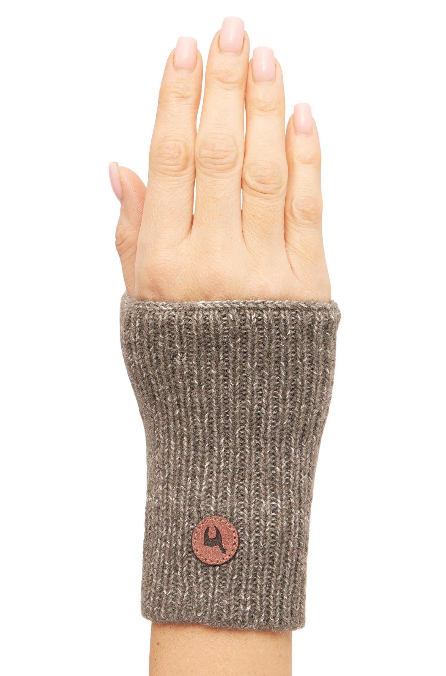 Alpaka Pulswärmer PACA-taupe