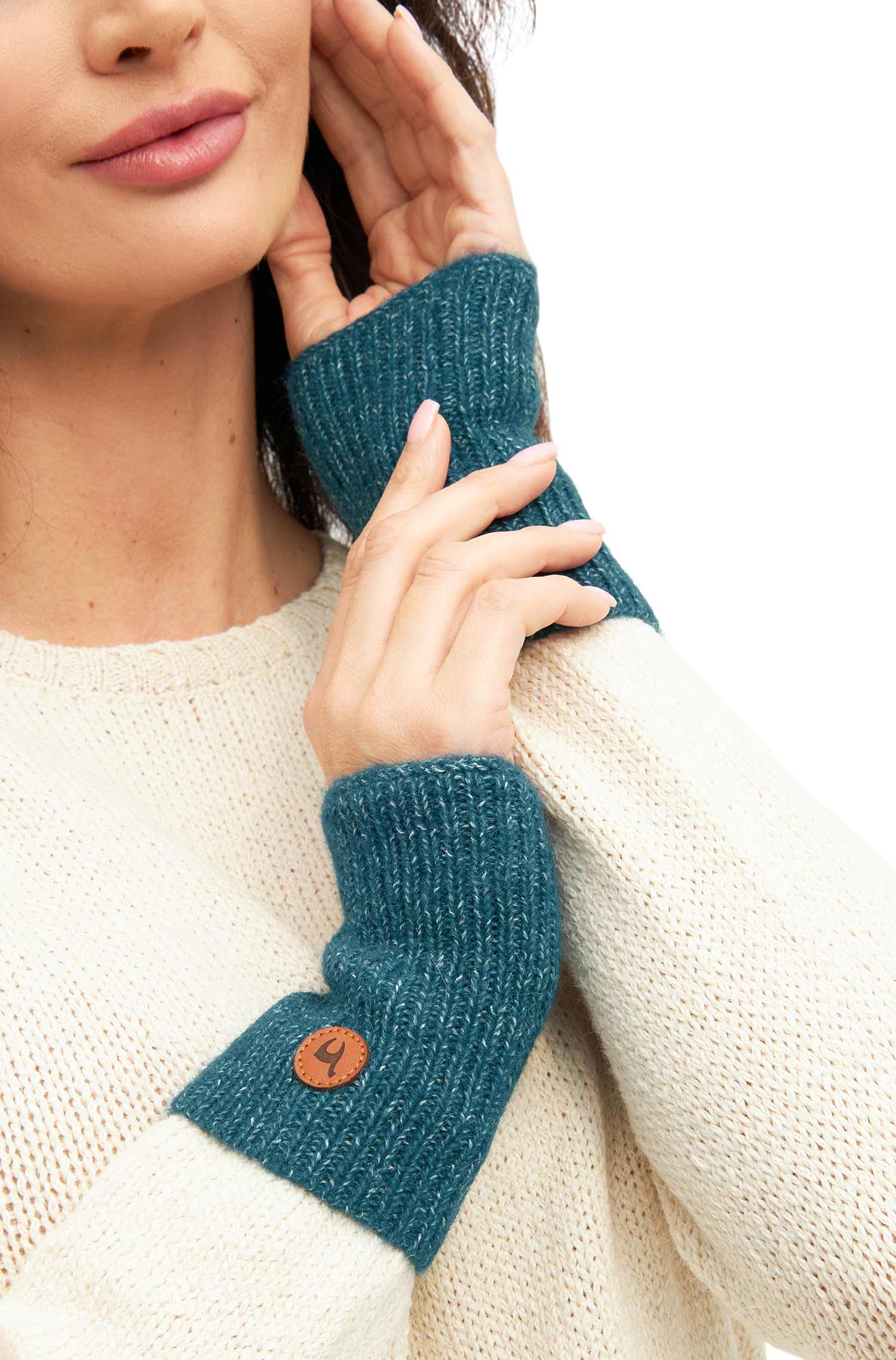 Alpaka Pulswärmer PACA-ultramarin