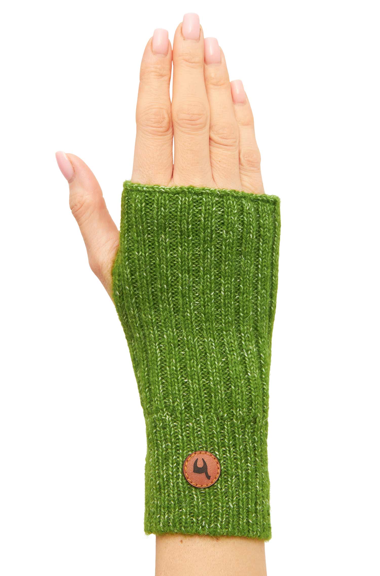 Alpaka Pulswärmer PACA-apfelgrün
