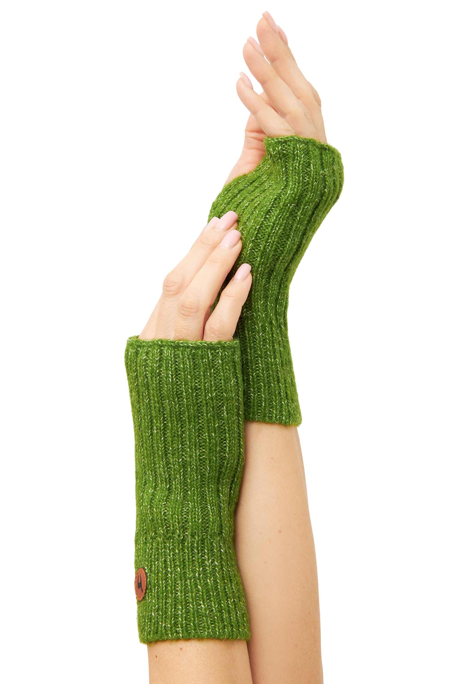 Alpaka Pulswärmer PACA-apfelgrün