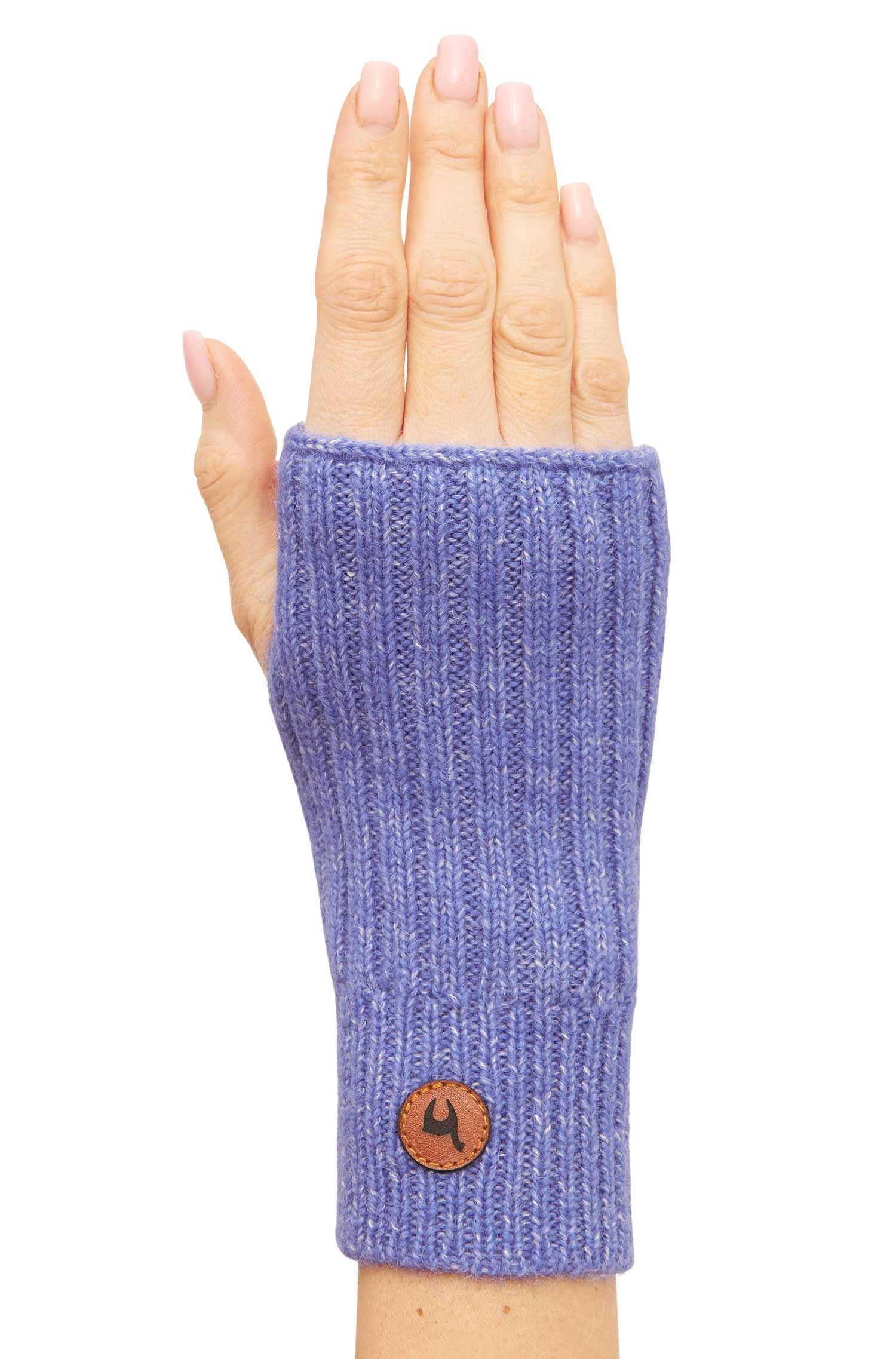Alpaka Pulswärmer PACA-kornblume