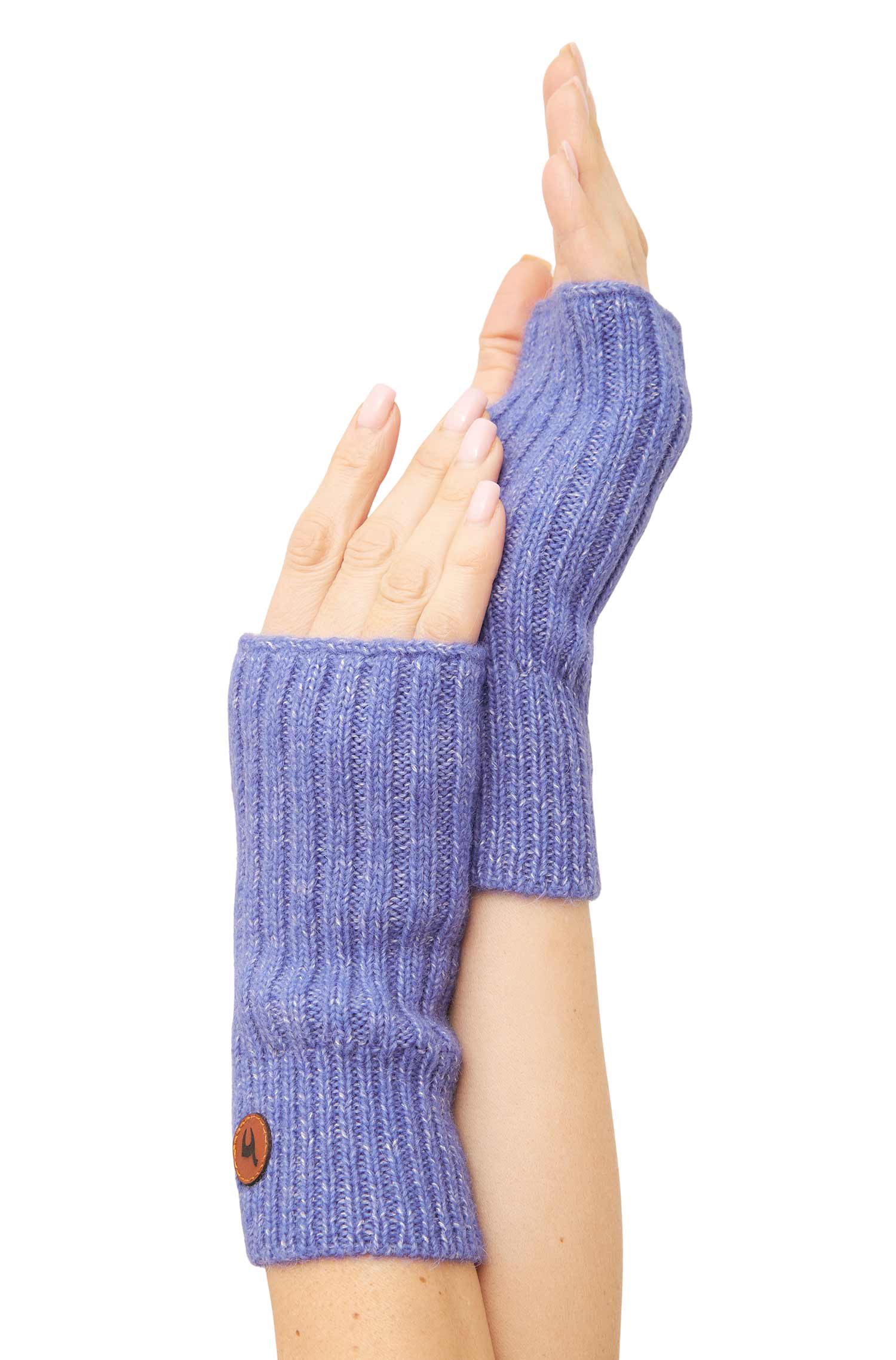 Alpaka Pulswärmer PACA-kornblume