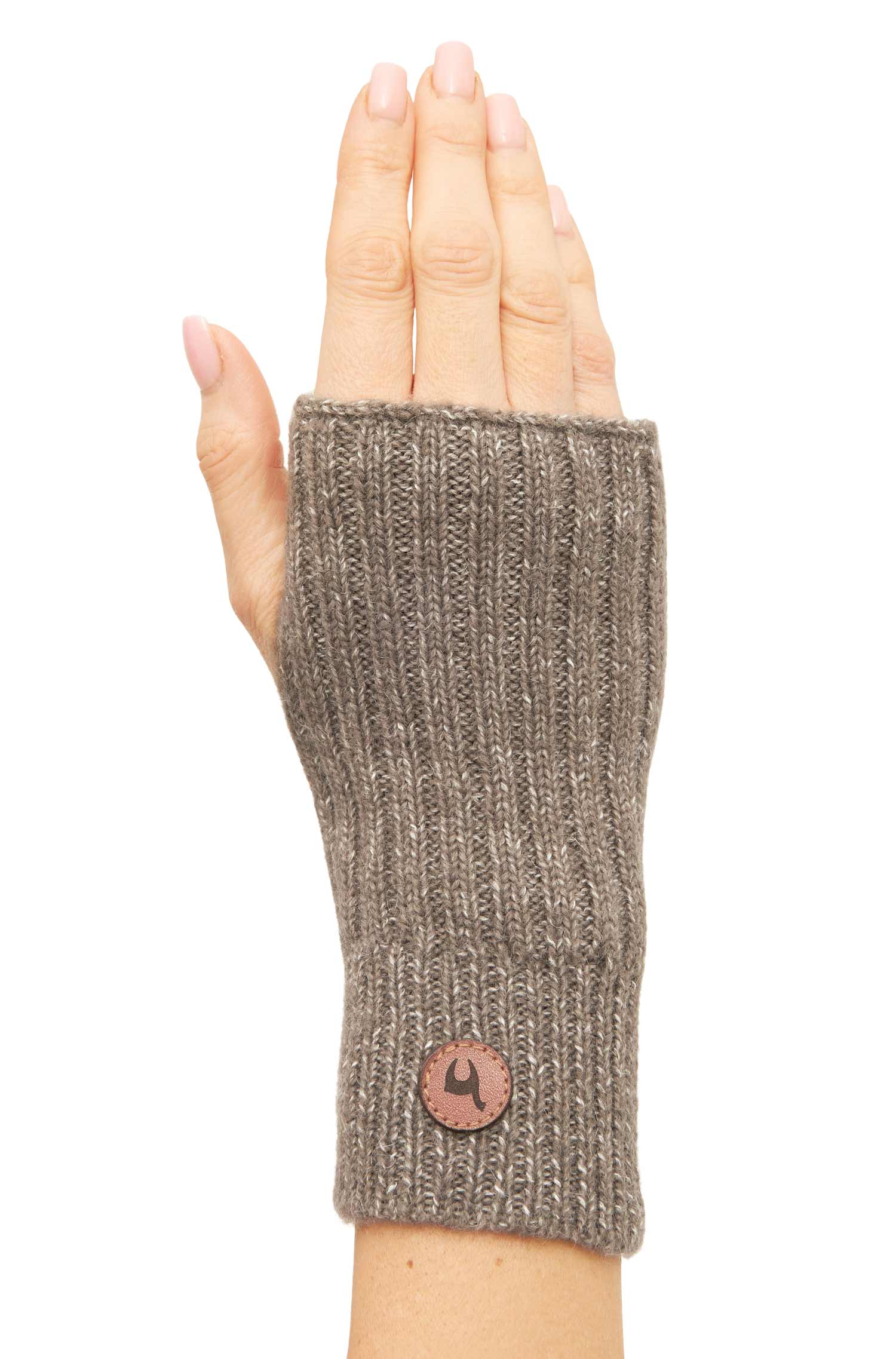 Alpaka Pulswärmer PACA-taupe