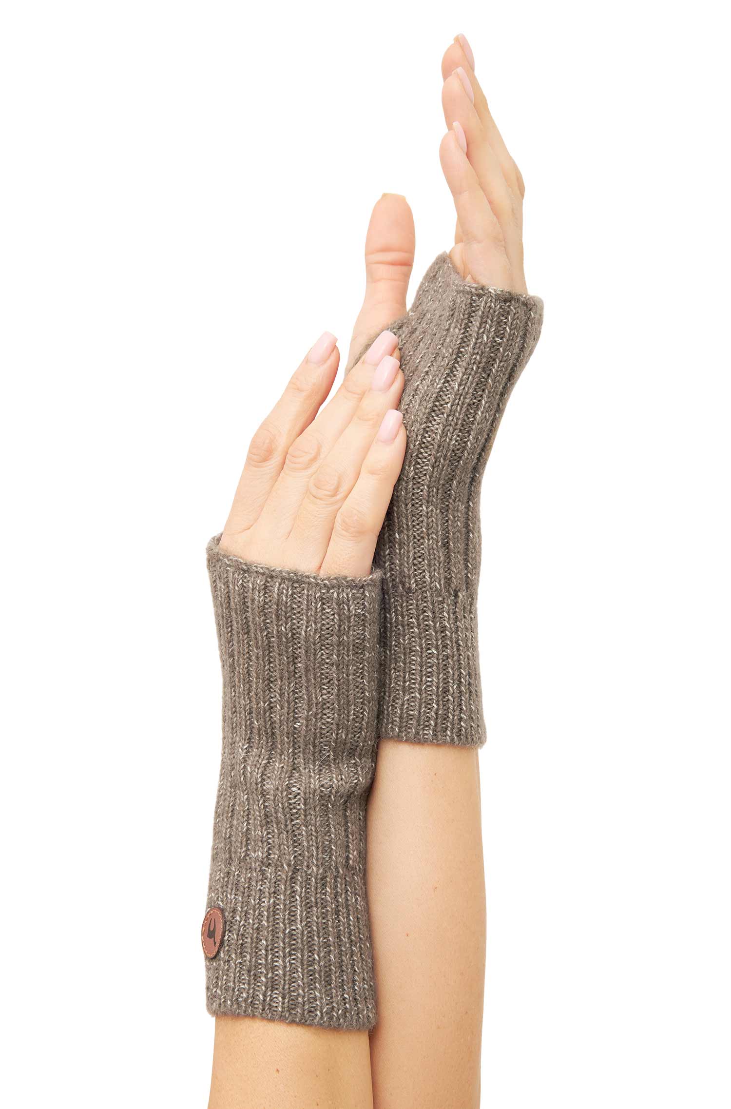 Alpaka Pulswärmer PACA-taupe