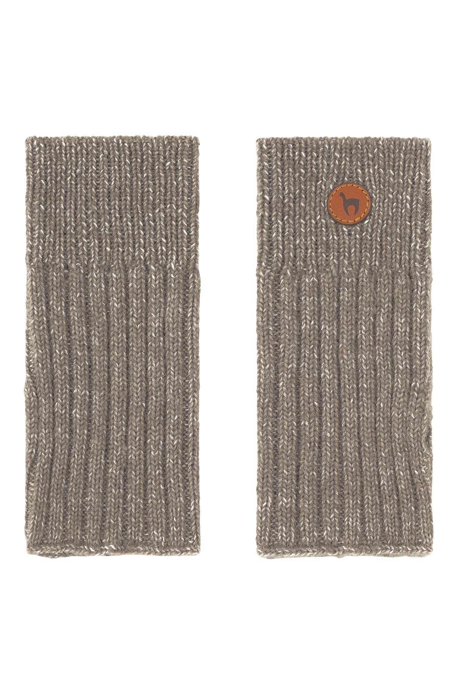 Alpaka Pulswärmer PACA-taupe