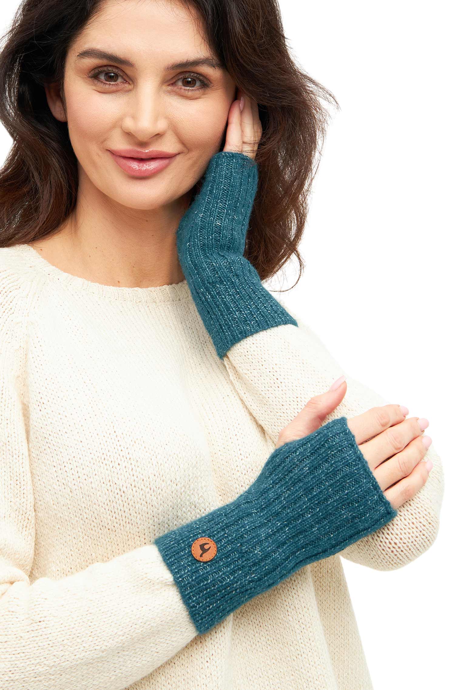 Alpaka Pulswärmer PACA-ultramarin