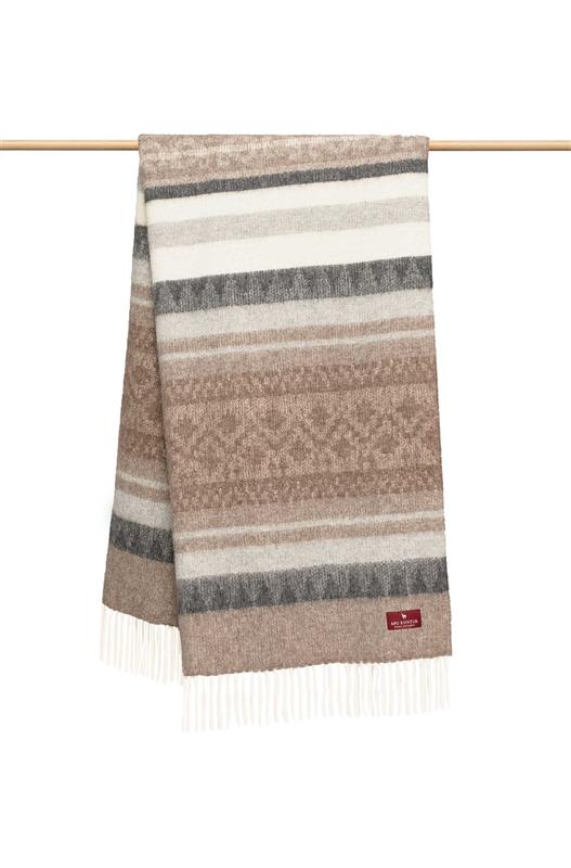Alpaka Decke MUNDO-kamel/beige