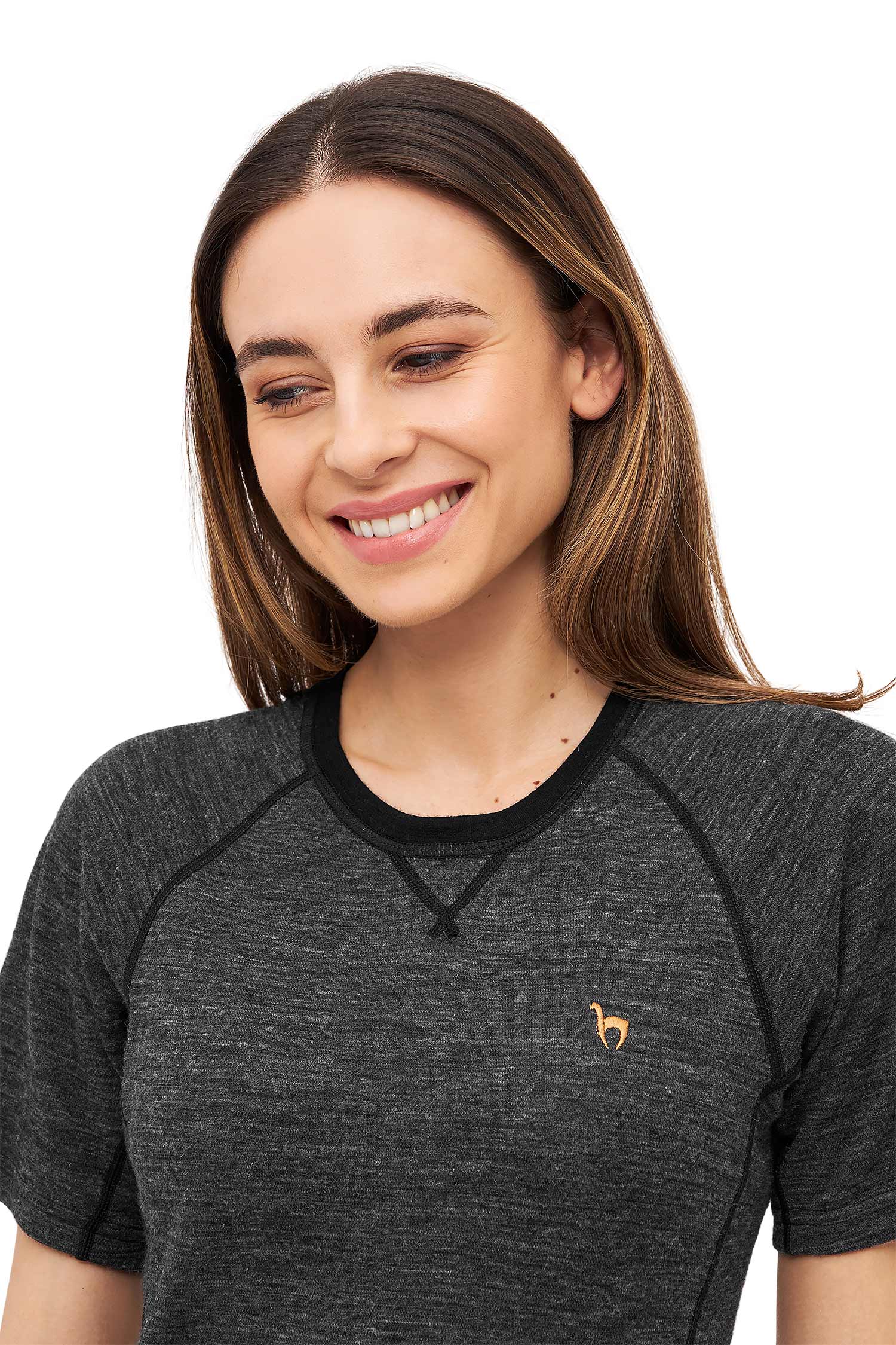 Alpaka Shirt THERMO-anthrazit