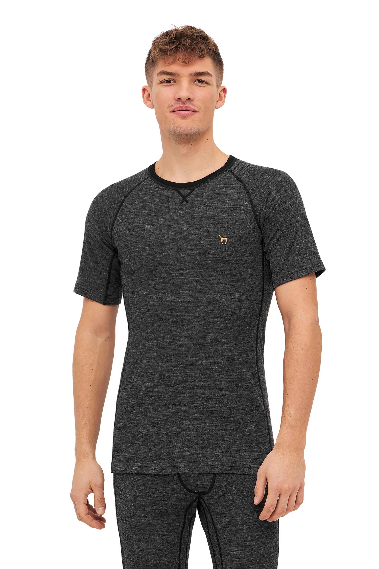 Alpaka Shirt THERMO-anthrazit