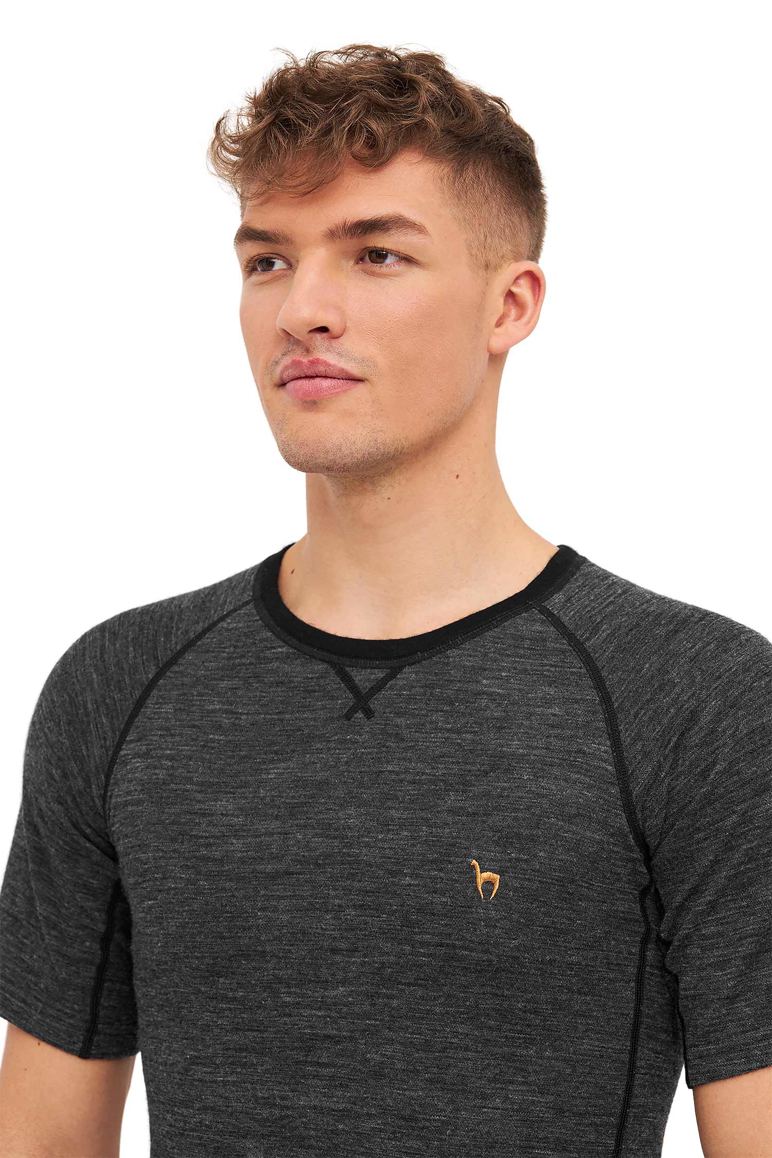 Alpaka Shirt THERMO-anthrazit