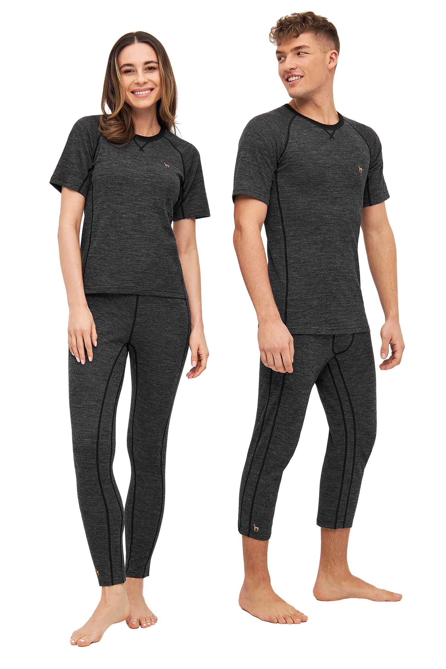 Alpaka Leggings THERMO-anthrazit
