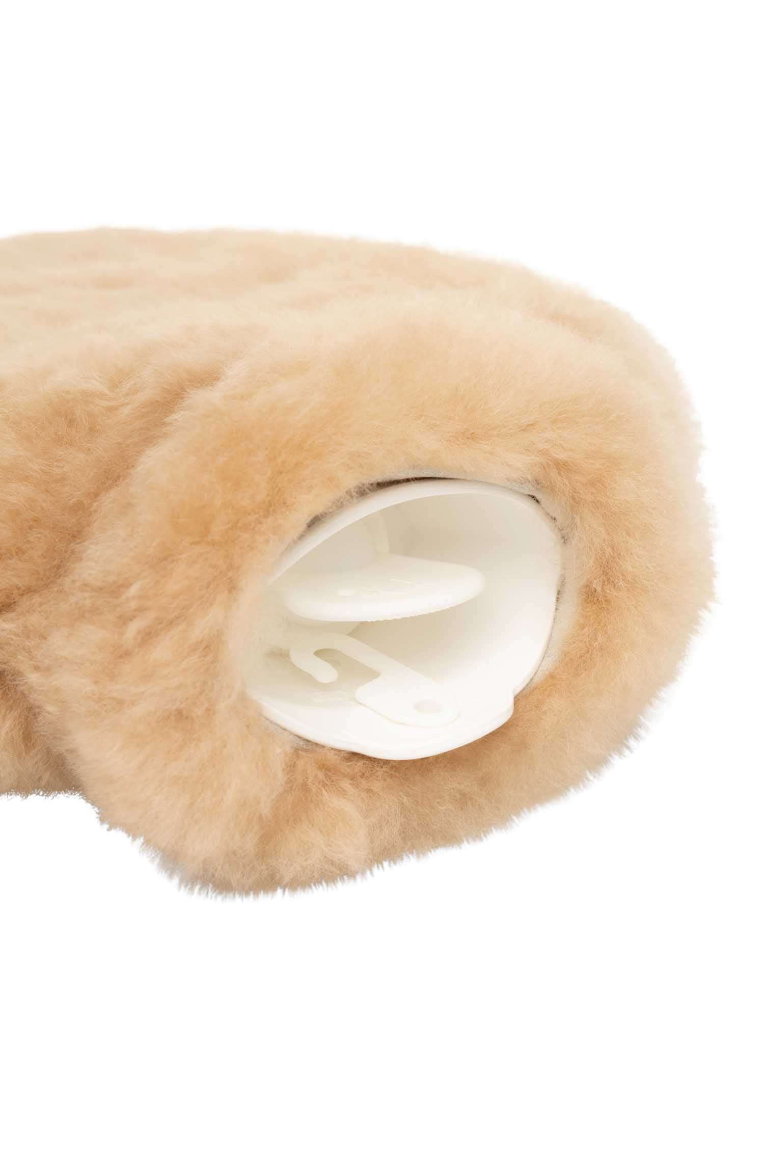 Alpaka Wärmflasche CALIENTE 1.8l-beige