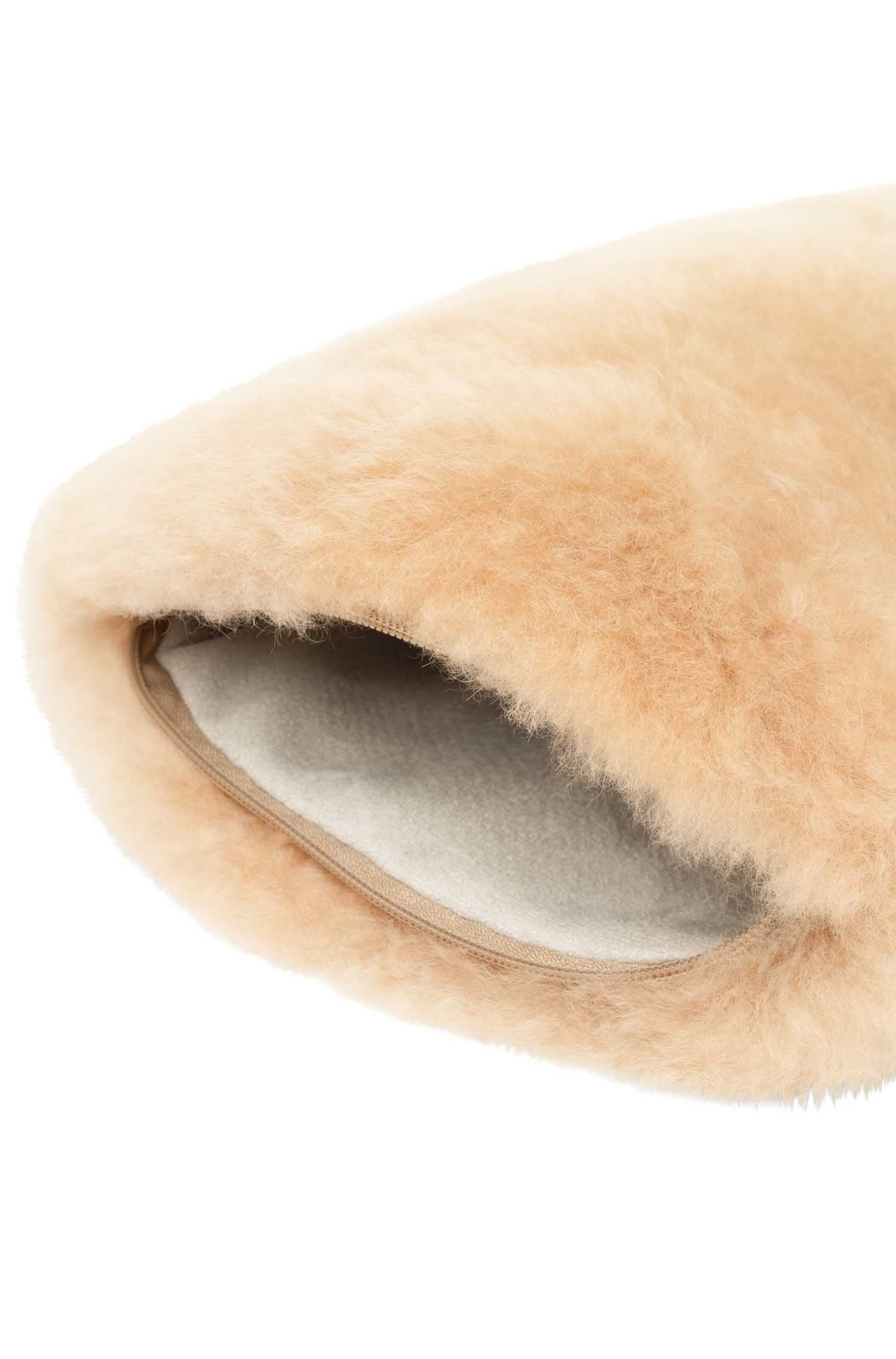 Alpaka Wärmflasche CALIENTE 1.8l-beige