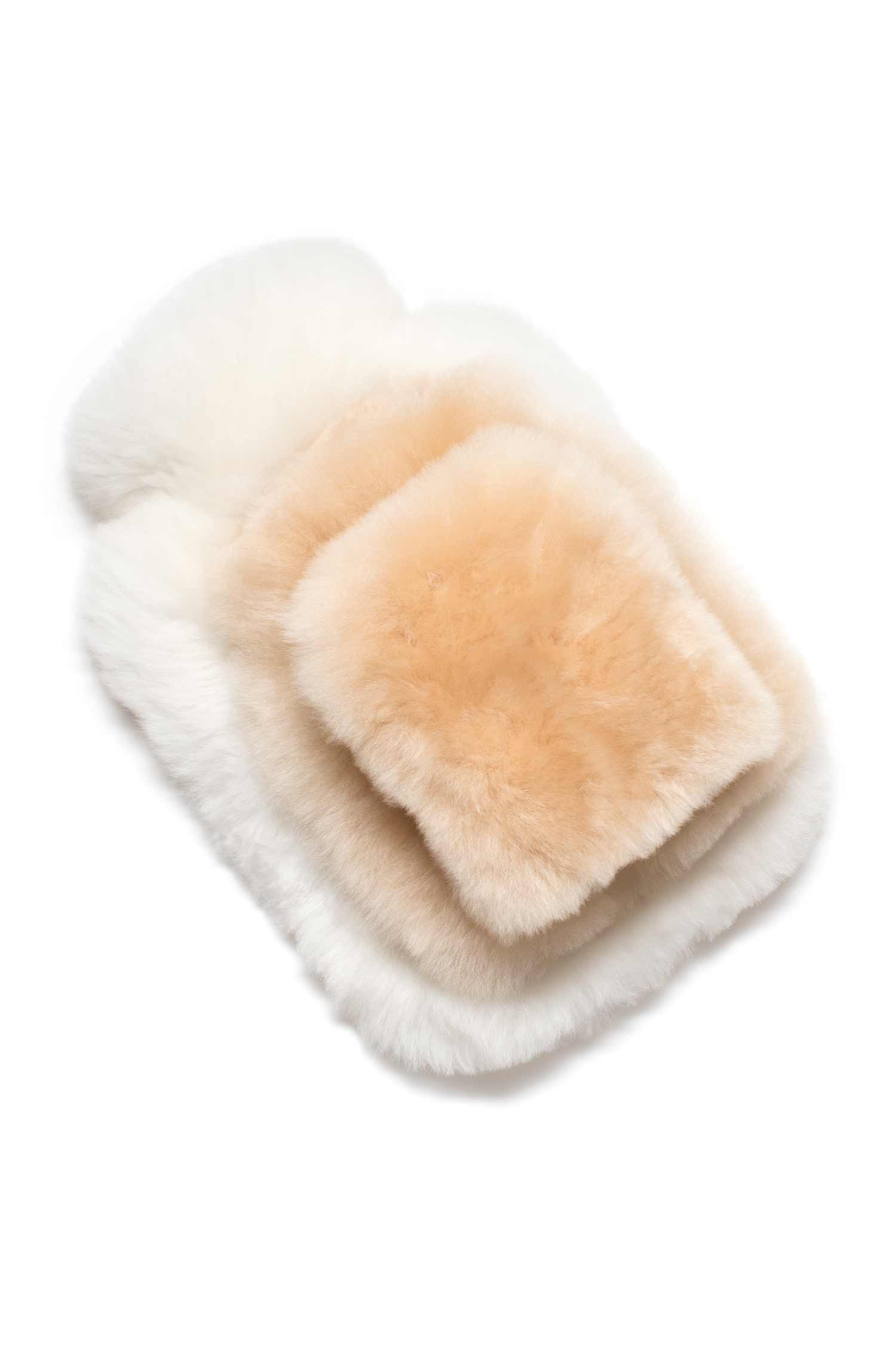 Alpaka Wärmflasche CALIENTE 0.6l-braun