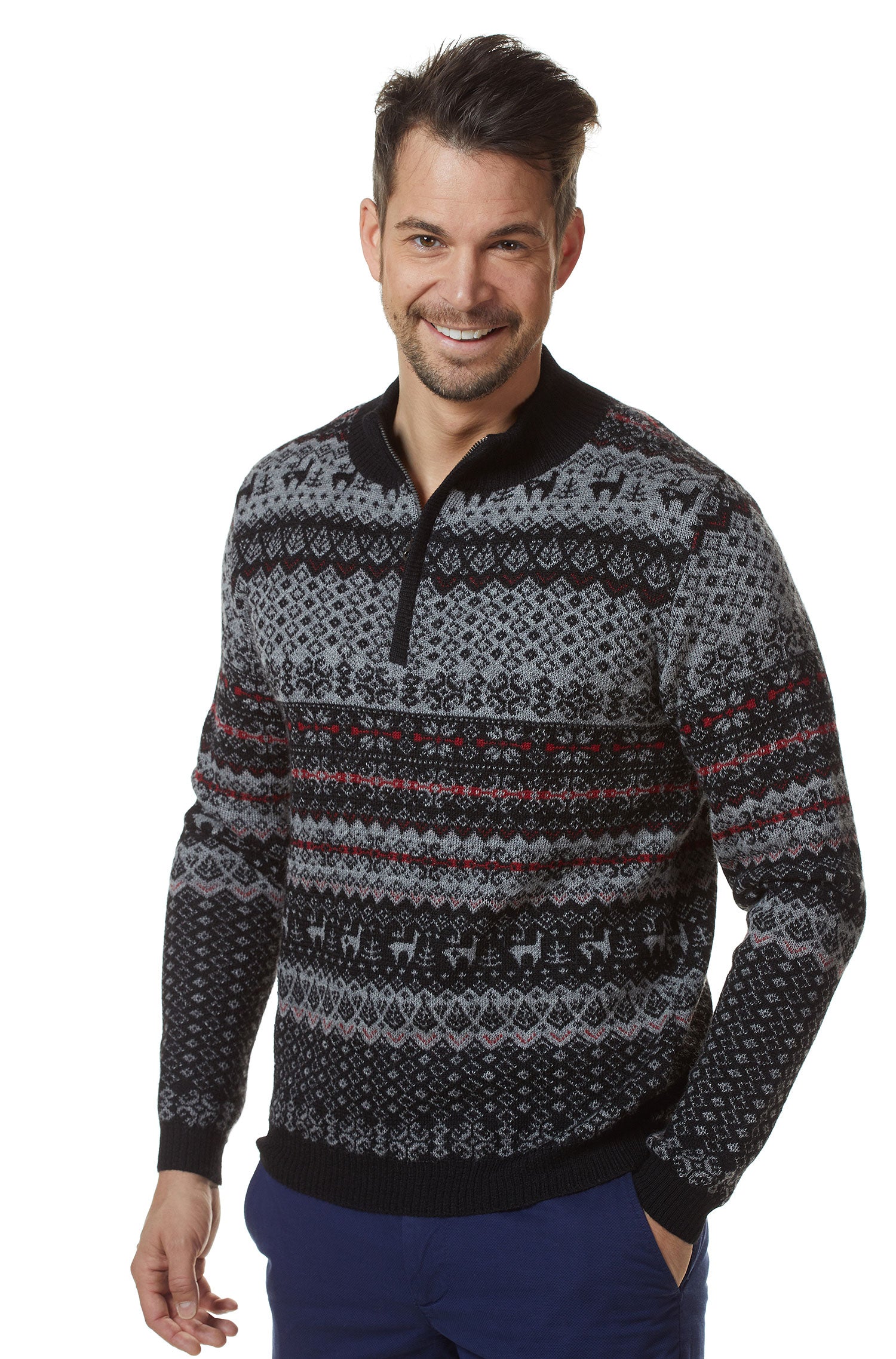 Alpaka Pullver ANDEN VIENTOS aus 100% Baby Alpaka-anden vientos