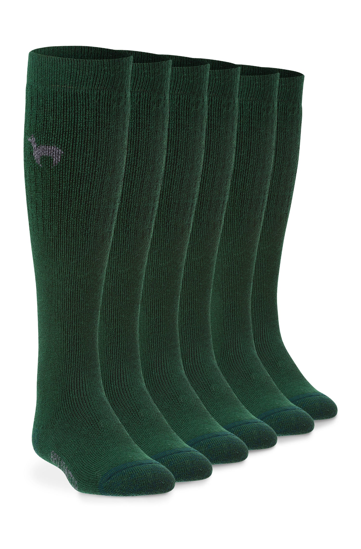Alpaka JAGDSOCKEN 6er Pack aus 52% Alpaka & 18% Wolle-jagdgrün
