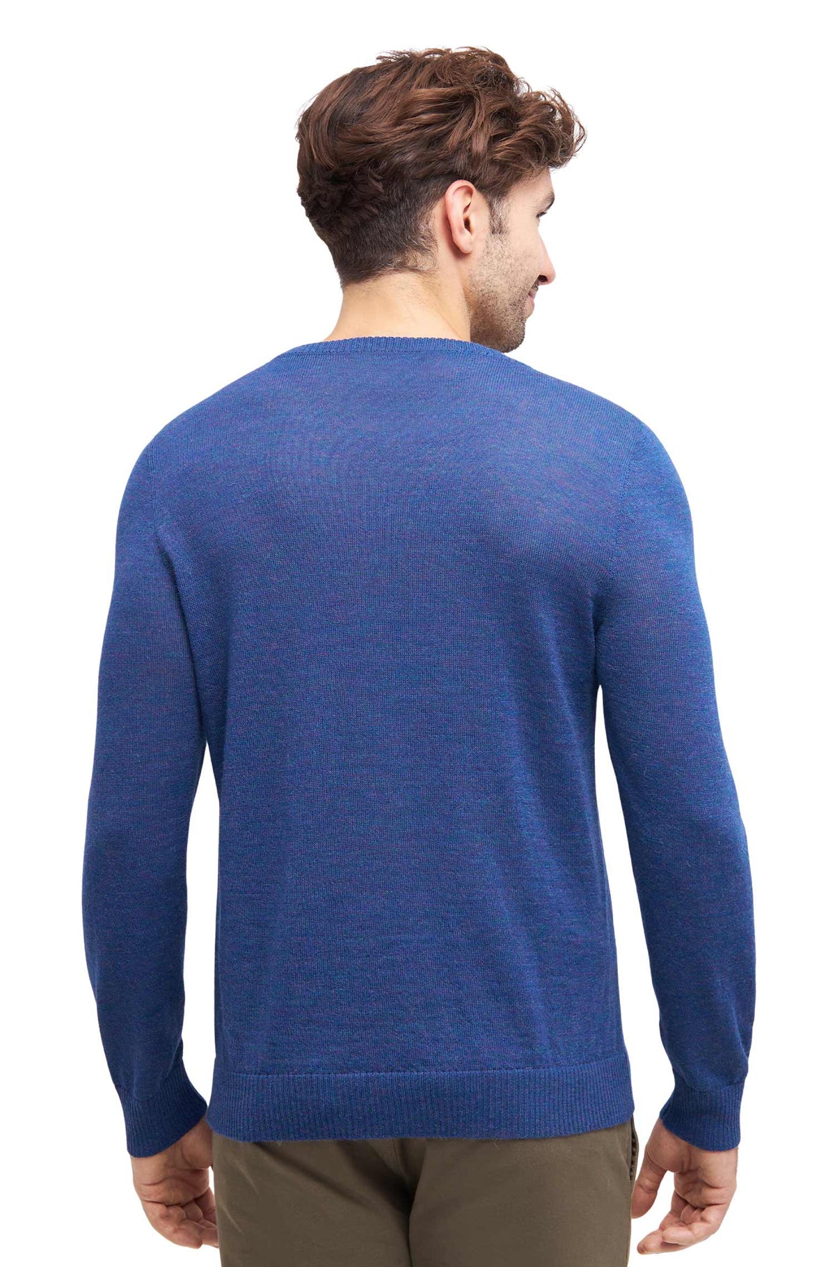 Alpaka Herren Pullover ARTURO-mitternachtsblau