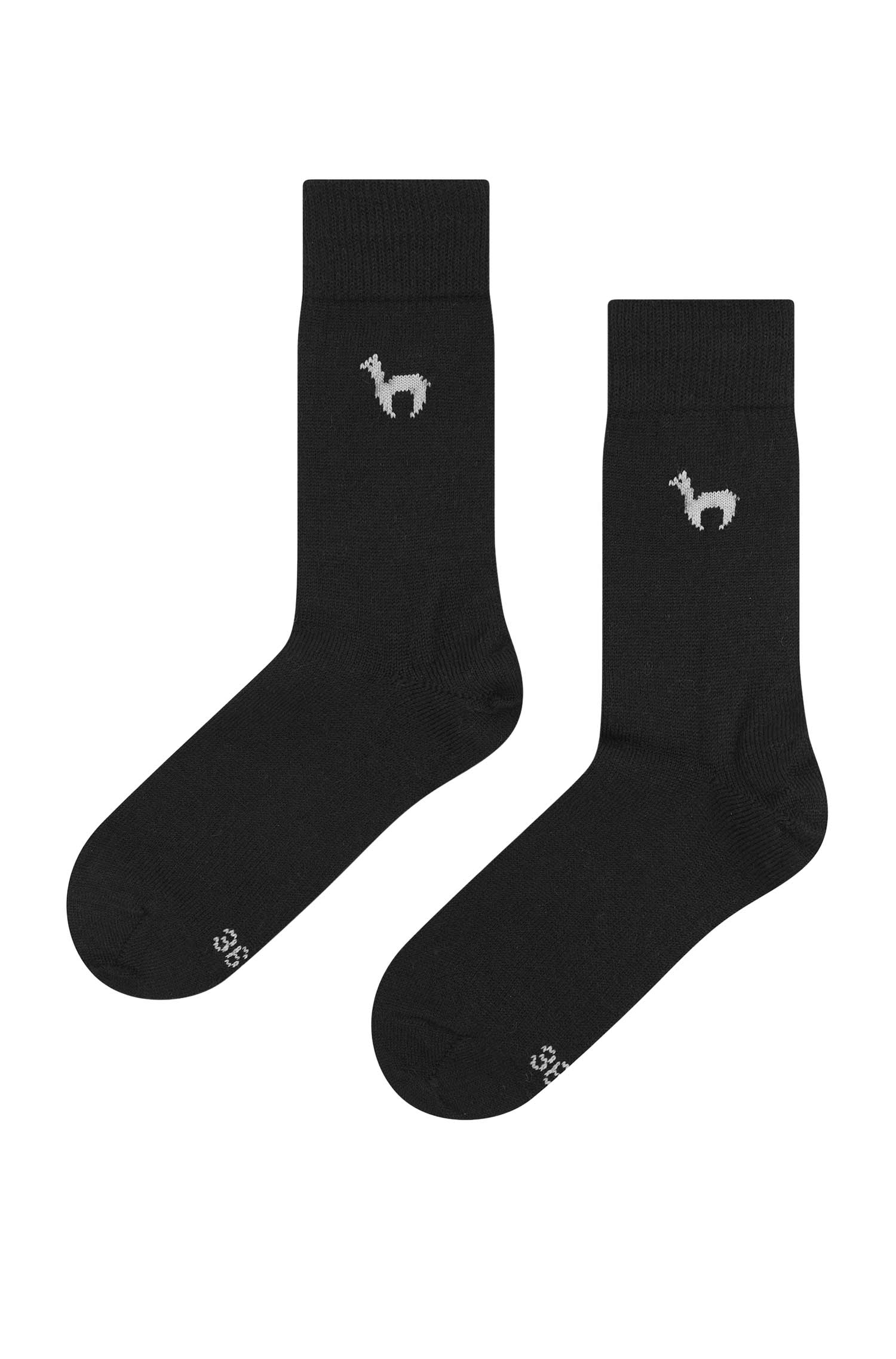 Alpaka Socken BUSINESS-schwarz