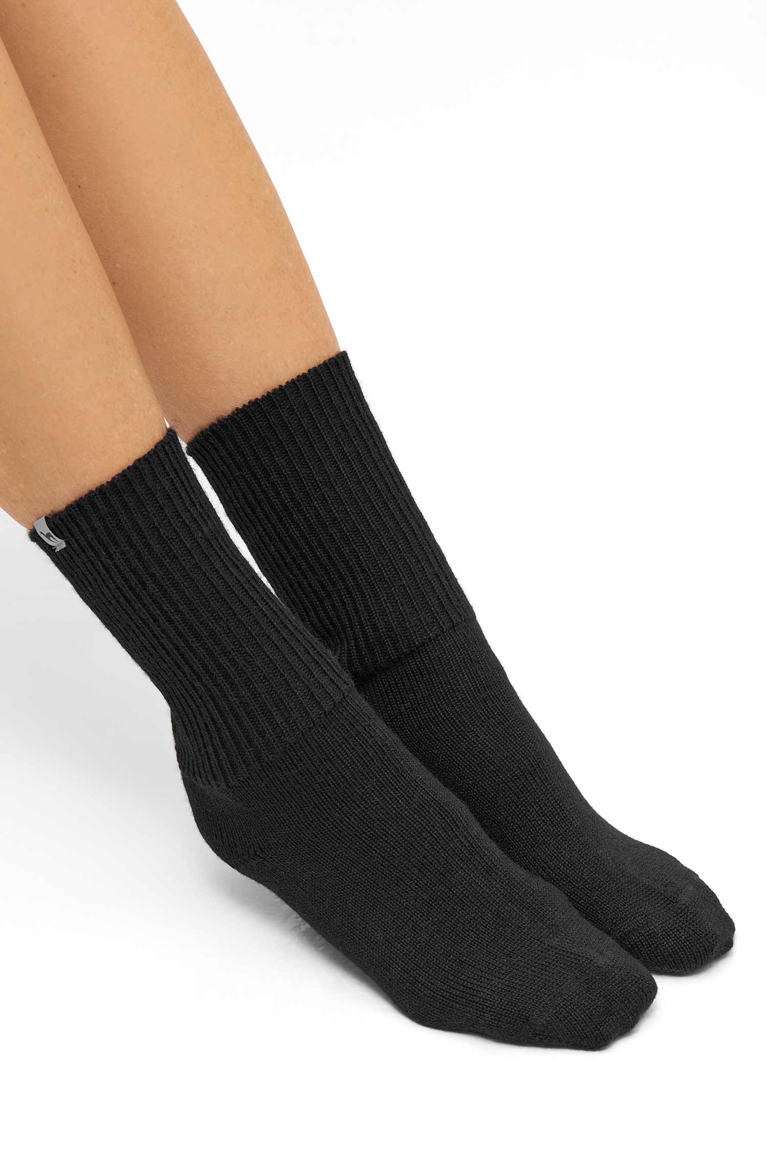 Alpaka Socken SOFT-schwarz