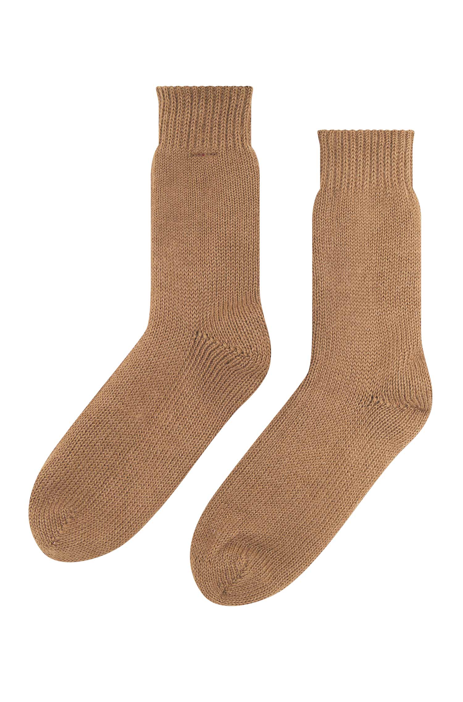 Alpaka Socken WENDE | wendbar-braun/kamel