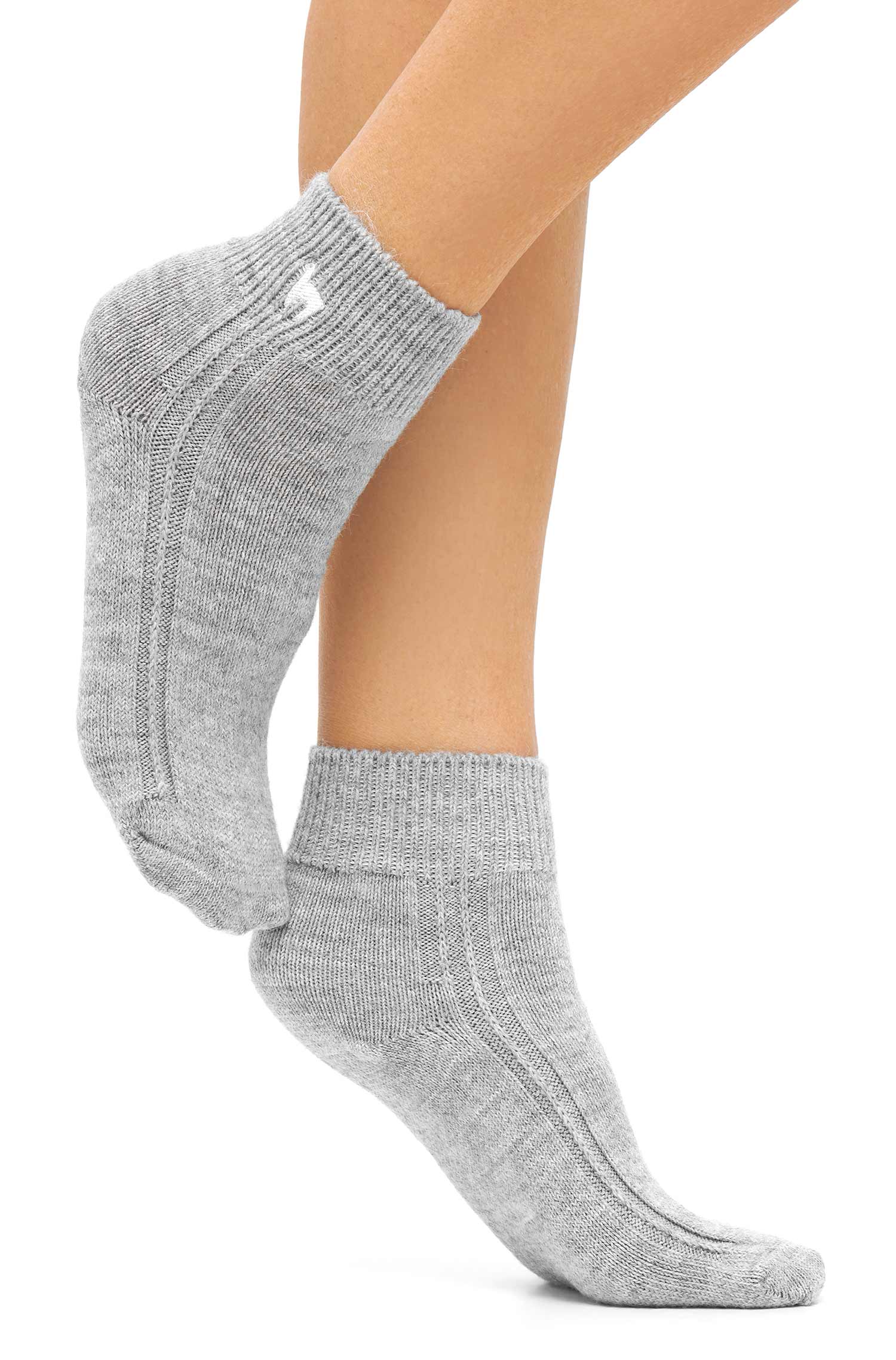 Alpaka Socken WOHLFÜHL-grau