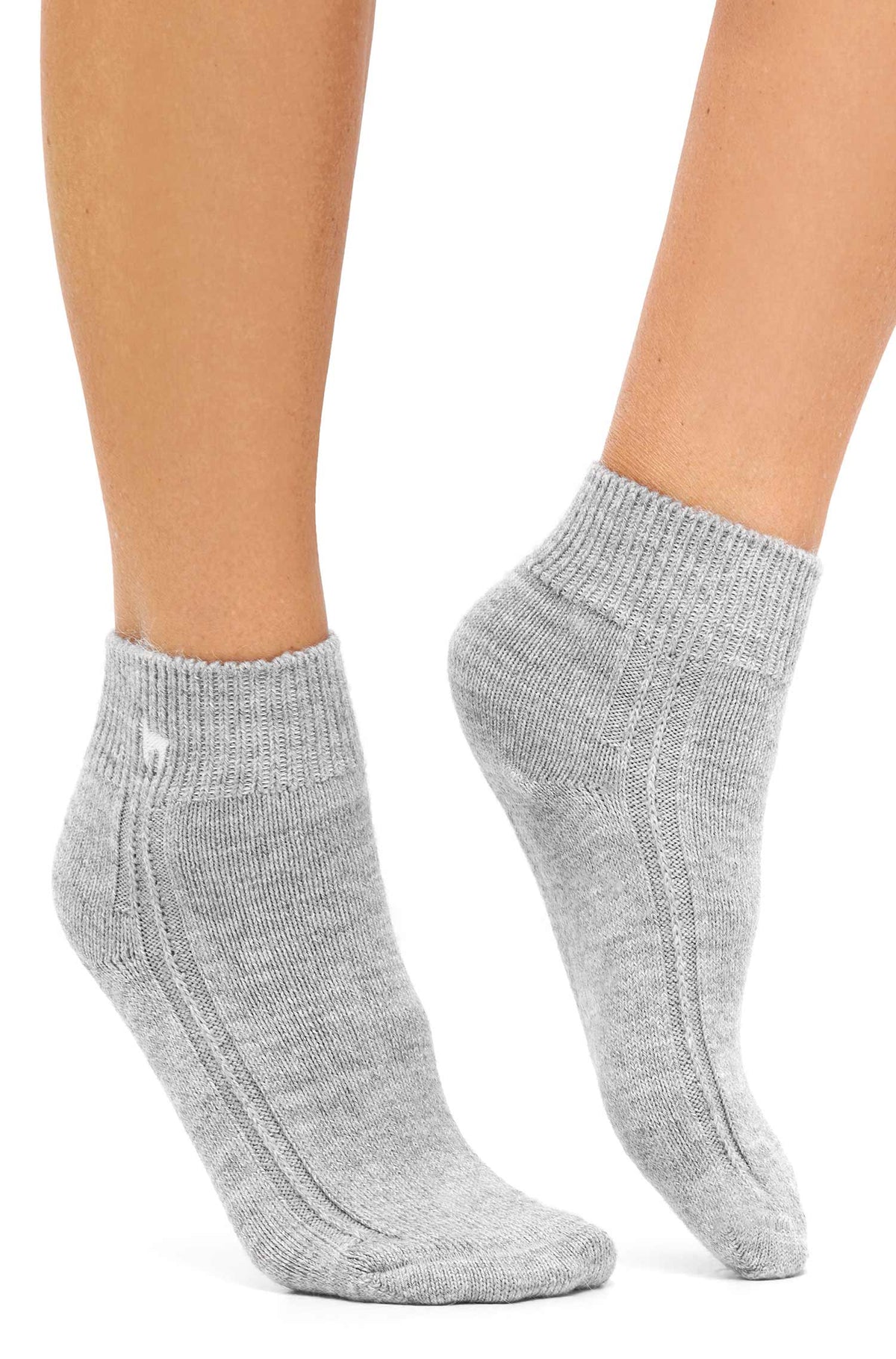 Alpaka Socken WOHLFÜHL-grau