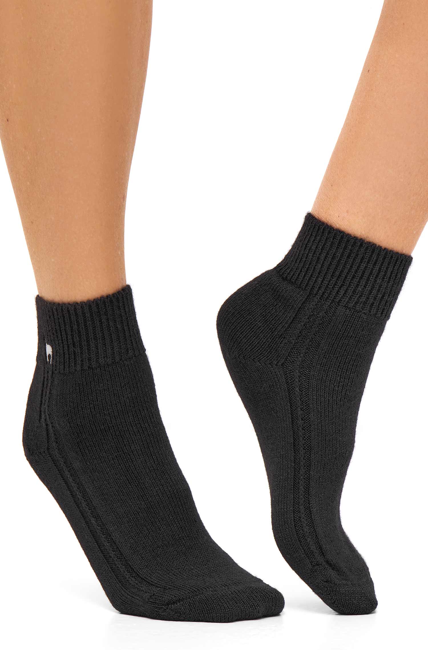 Alpaka Socken WOHLFÜHL-schwarz