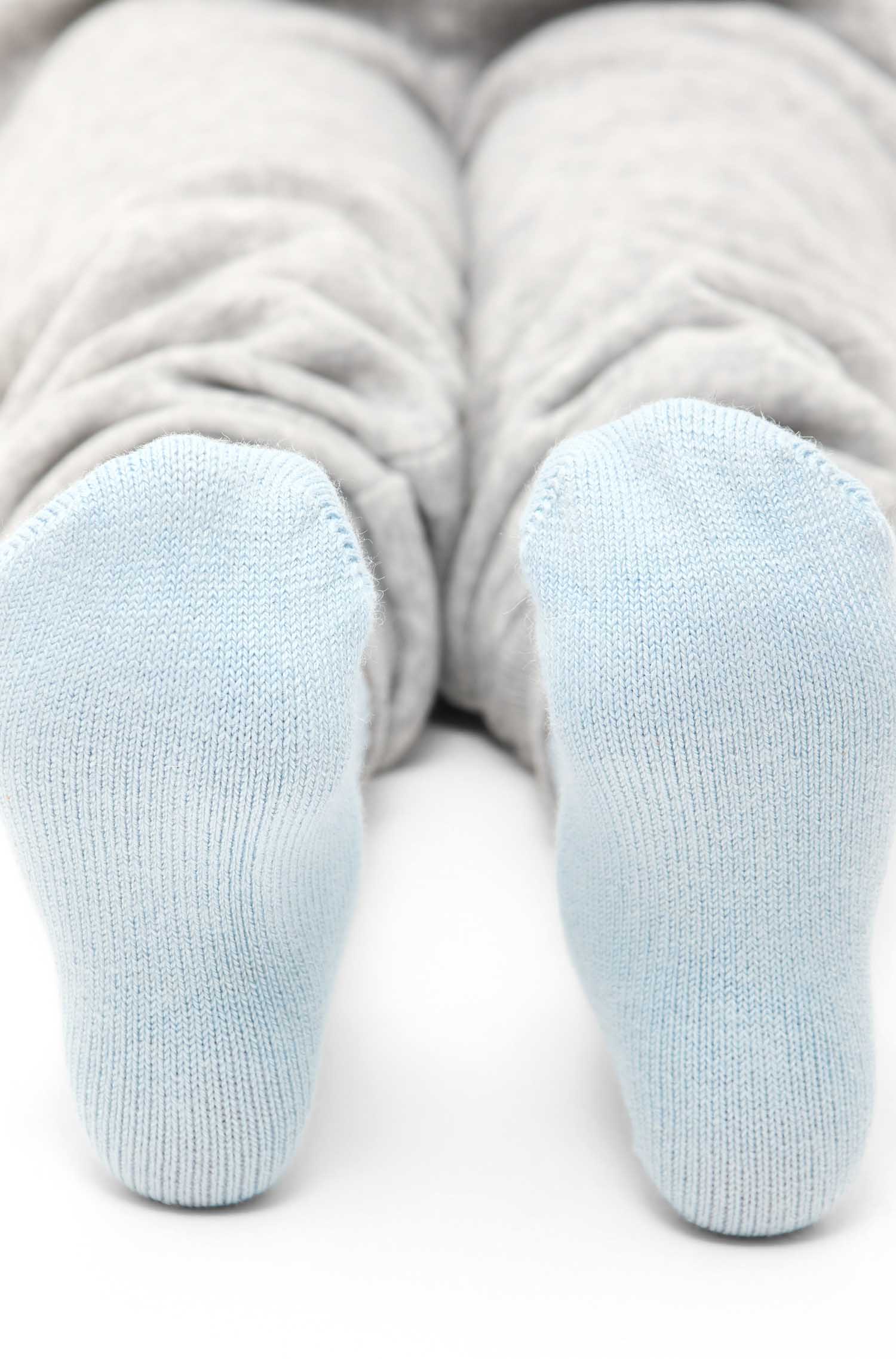 Alpaka Socken SOFT | 6er-Pack-baby blau