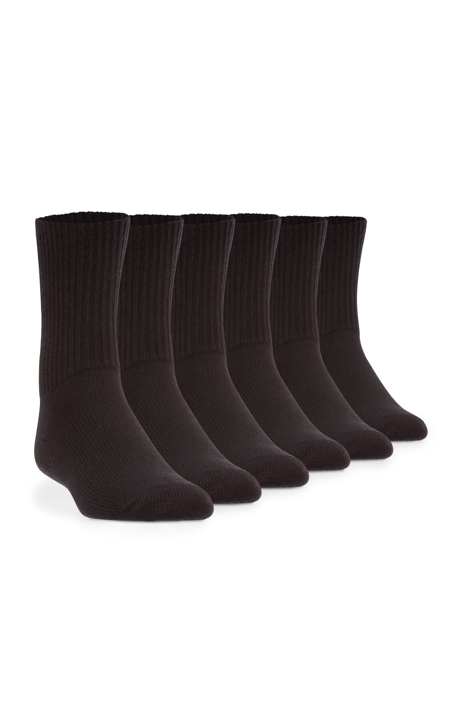 Alpaka Socken SOFT | 6er-Pack-schwarz