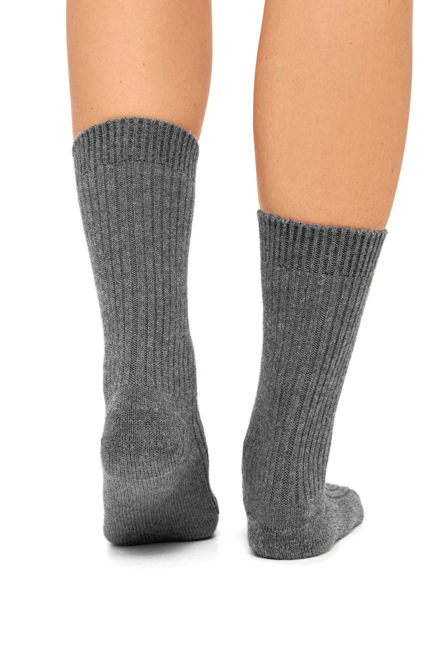 Alpaka Socken SOFT-grau