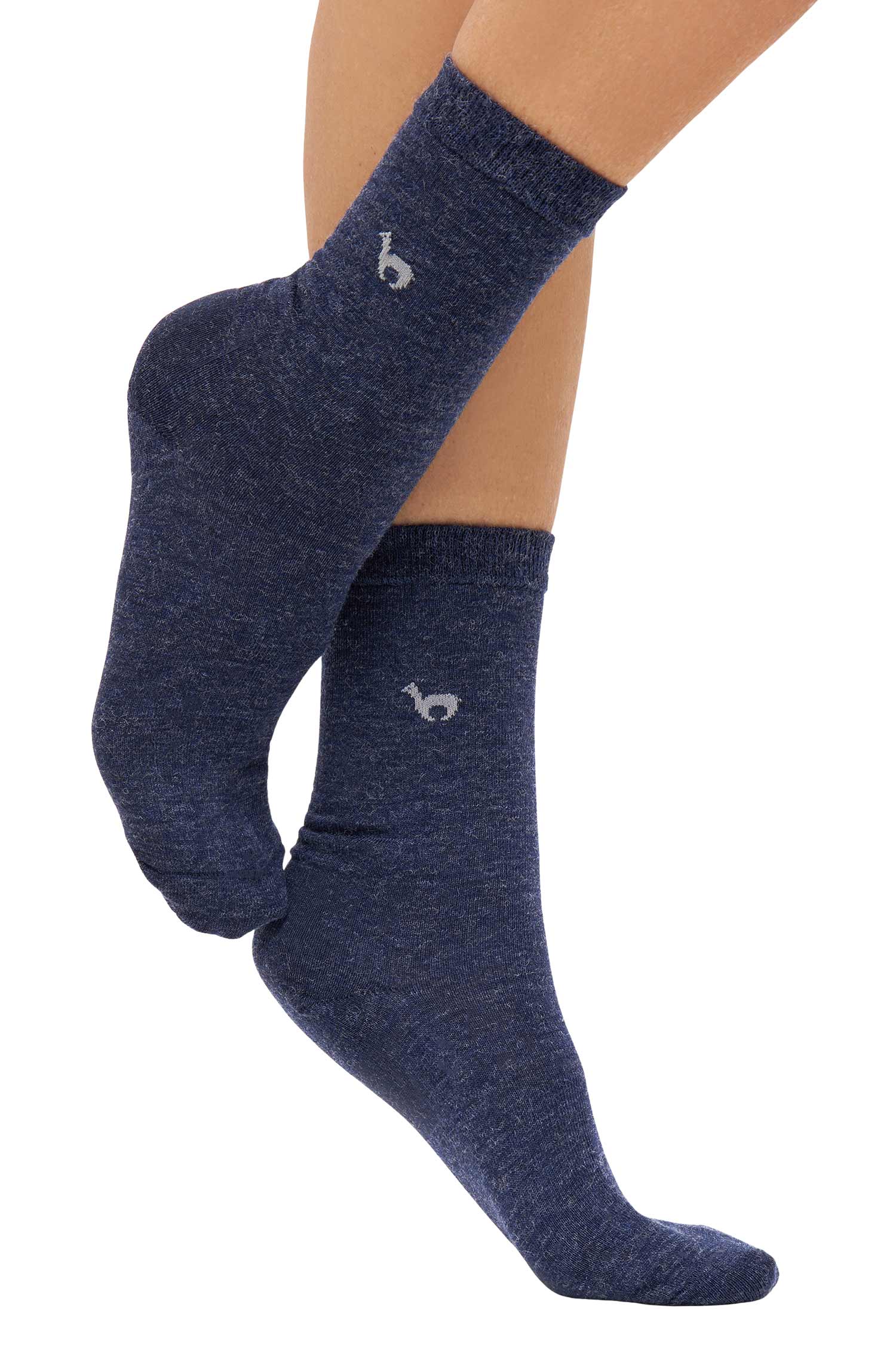 Alpaka Socken BUSINESS-navy