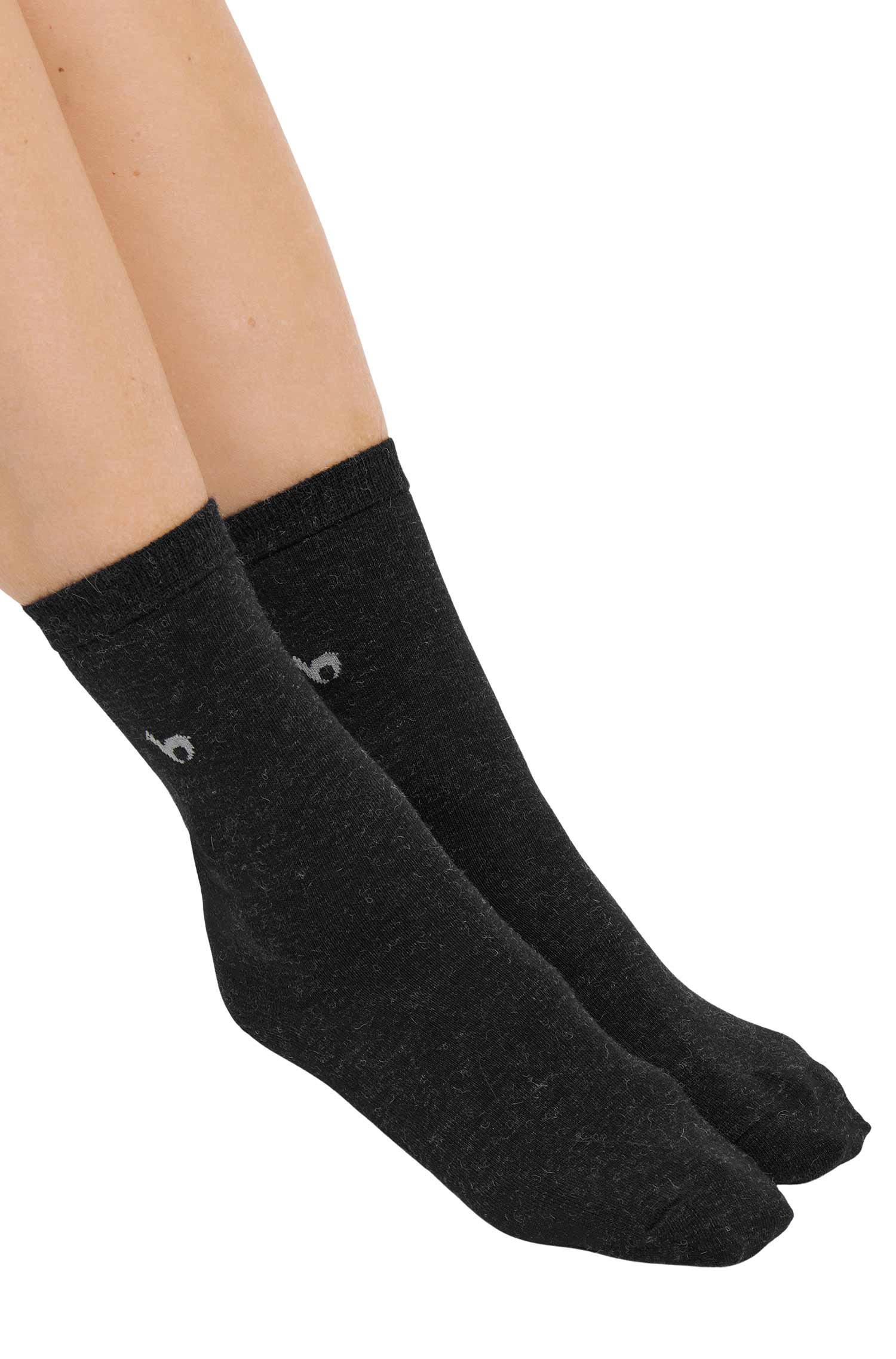 Alpaka Socken BUSINESS-schwarz