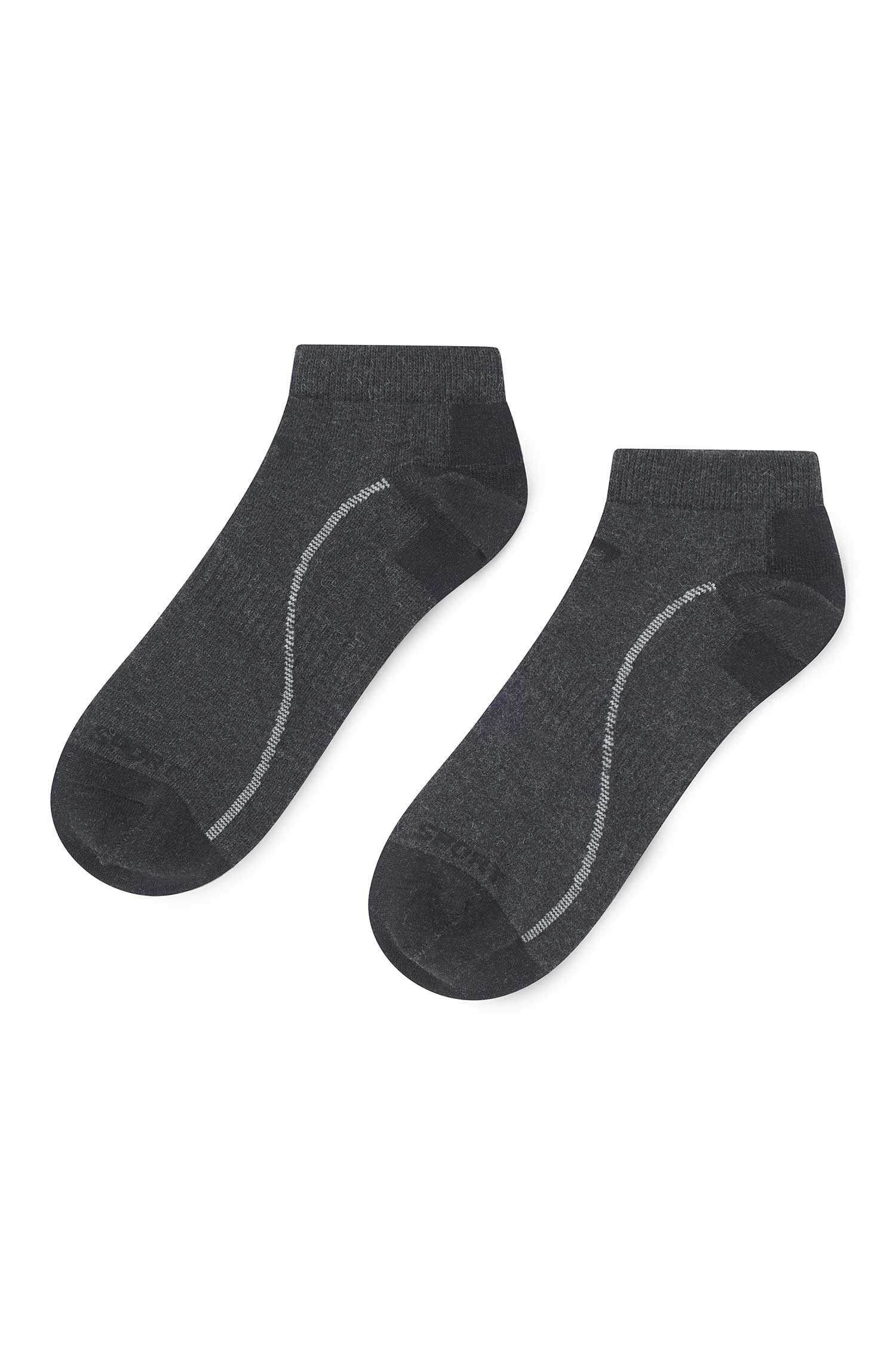 Alpaka Socken SNEAKER-anthrazit