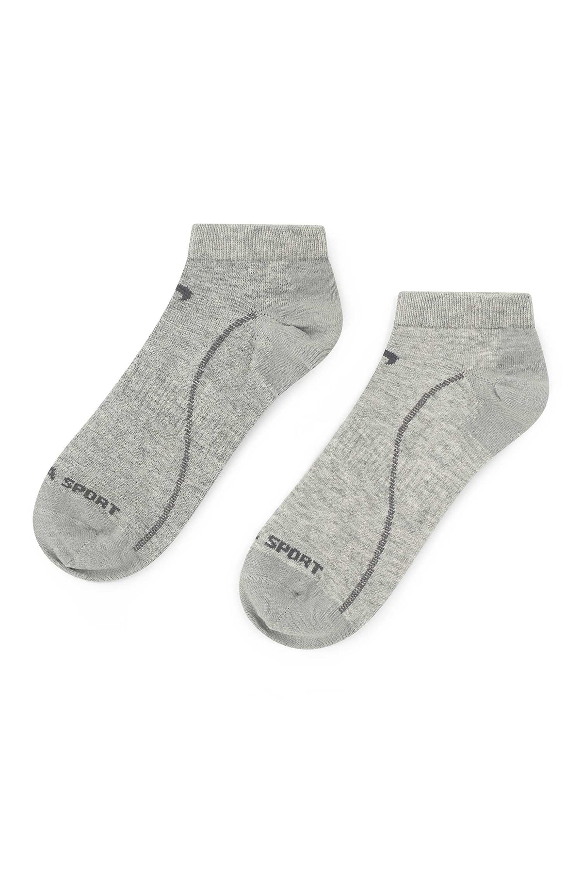 Alpaka Socken SNEAKER-silbergrau
